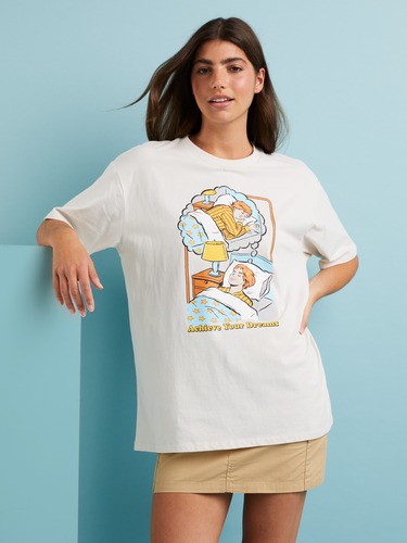 Steven Rhodes Dreams Oversized Tee