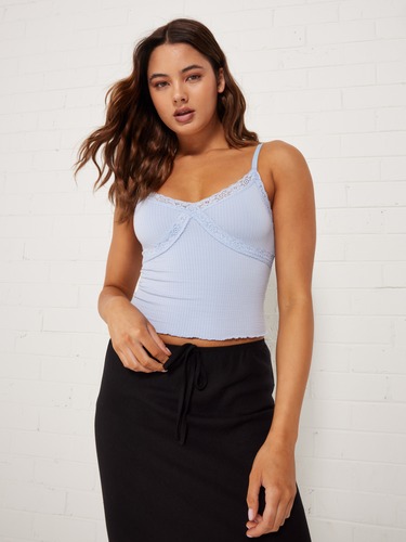 Lace Trim Cami                                                                                                                  
