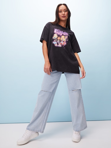 Bratz Logo Oversized Tee