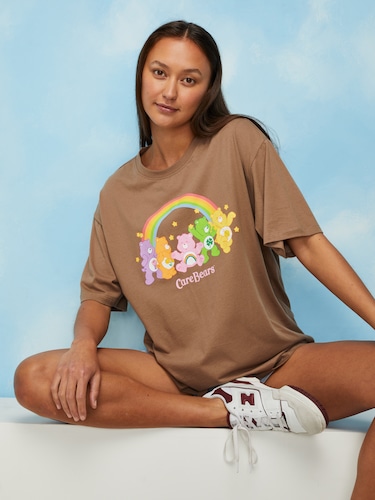 Care Bears Rainbow Oversized Tee                                                                                                