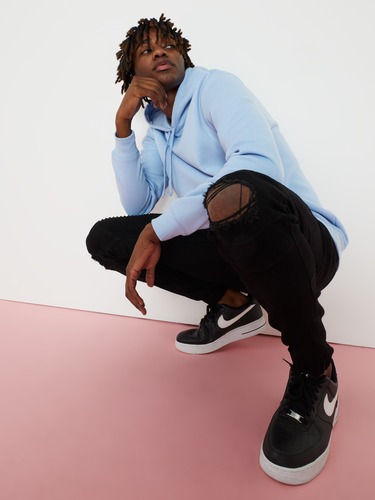 Low Fade Jake Stich Pintuck Moto Jogger                                                                                         