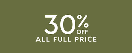 30% off all full price