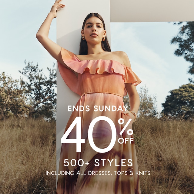 40% Off The Edit Ends Sunday