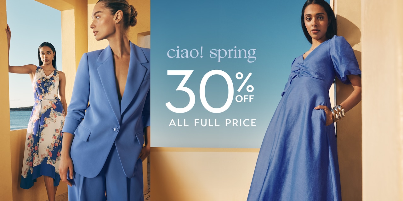New Collection. 25% Off All Full Price