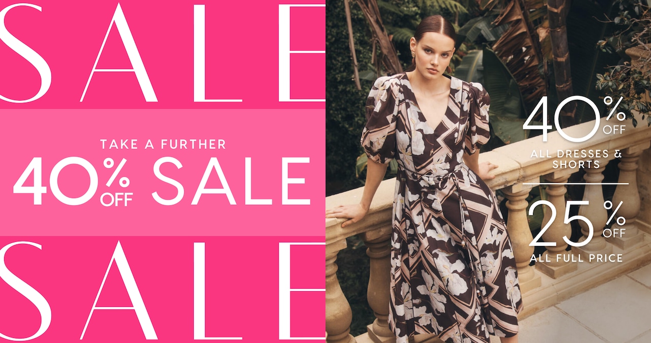Take A Further 40% Off Sale | 25% Off All Full Price.