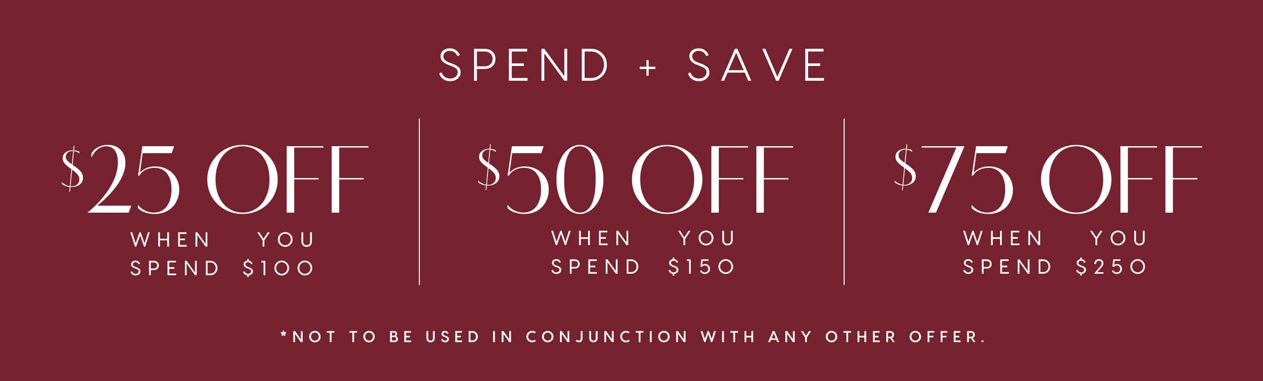 Spend + Save