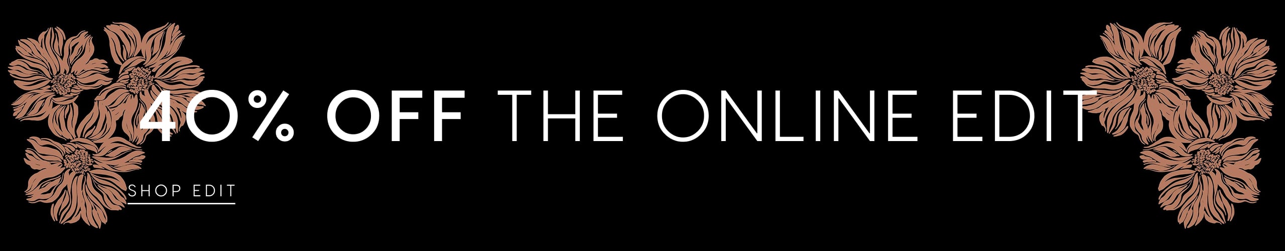 40% Off Online Edit.