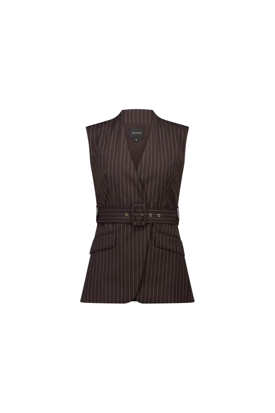 Hung Up Pinstripe Vest