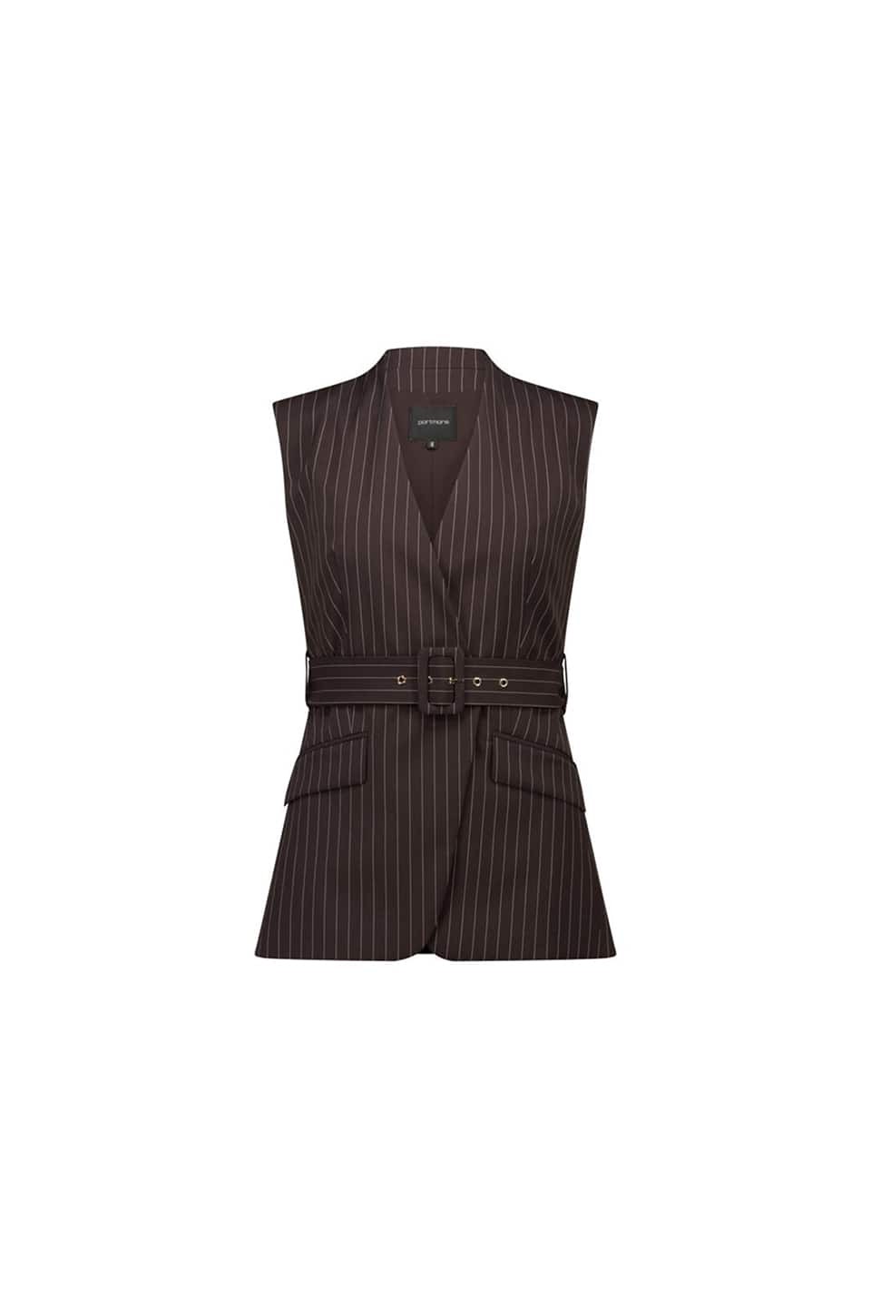 Hung Up Pinstripe Vest