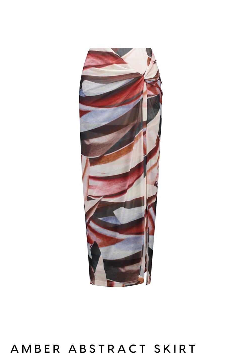 Amber Abstract Skirt