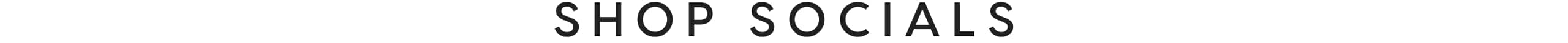 Shop Socials