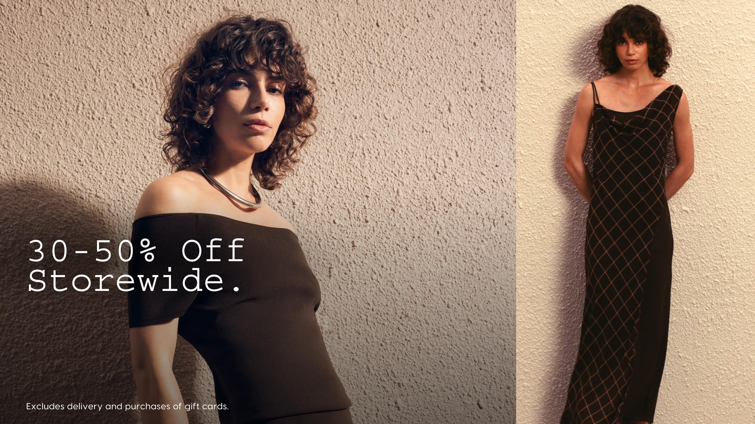30-50% Off Storewide. Excludes delivery and purchases of gift cards.