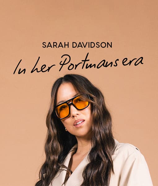 Sarah Davidson in her Portmans era