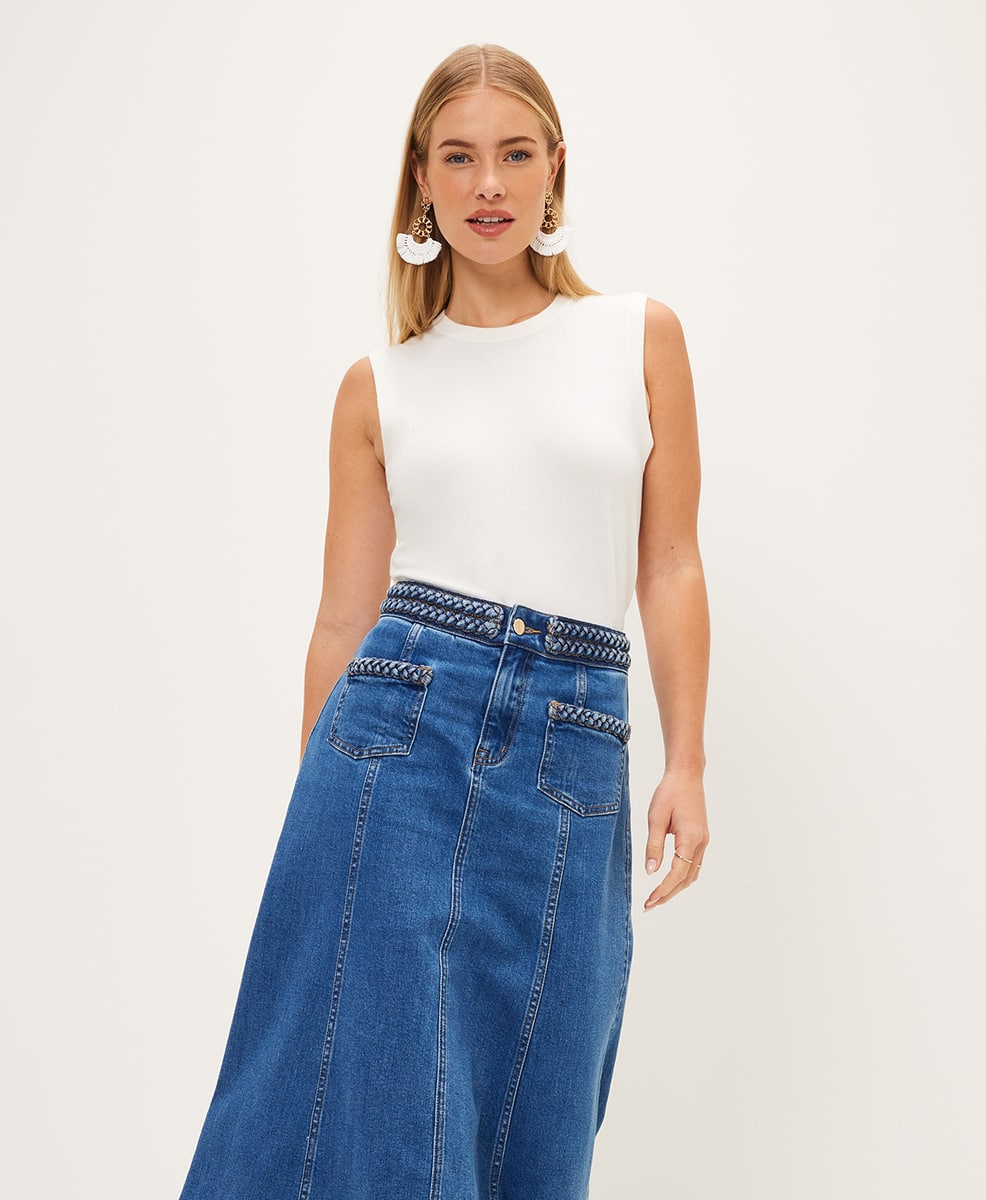 Denim Skirt