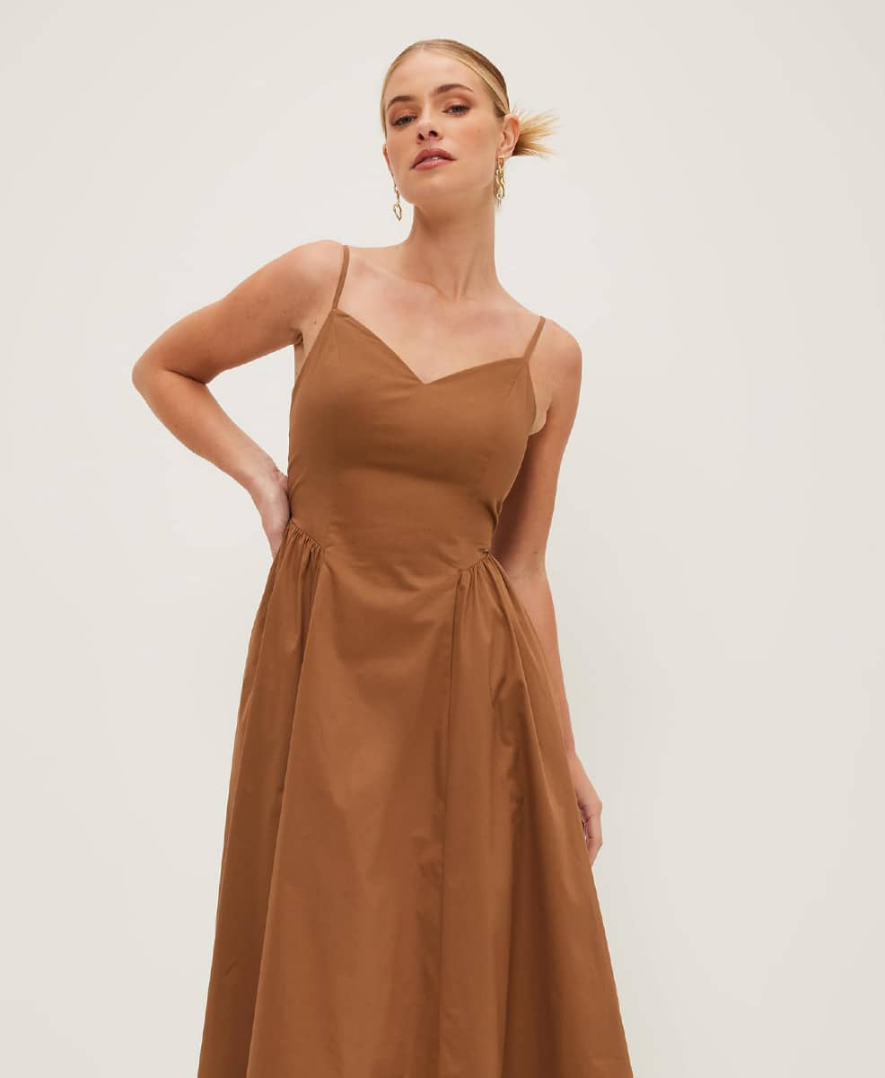 Brown Dress