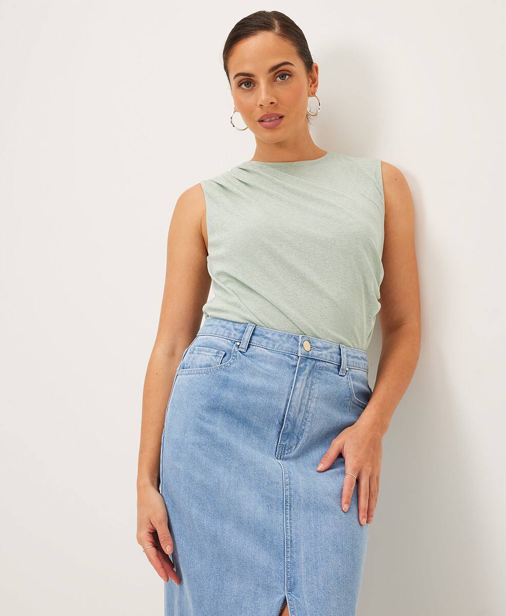 Denim Skirt