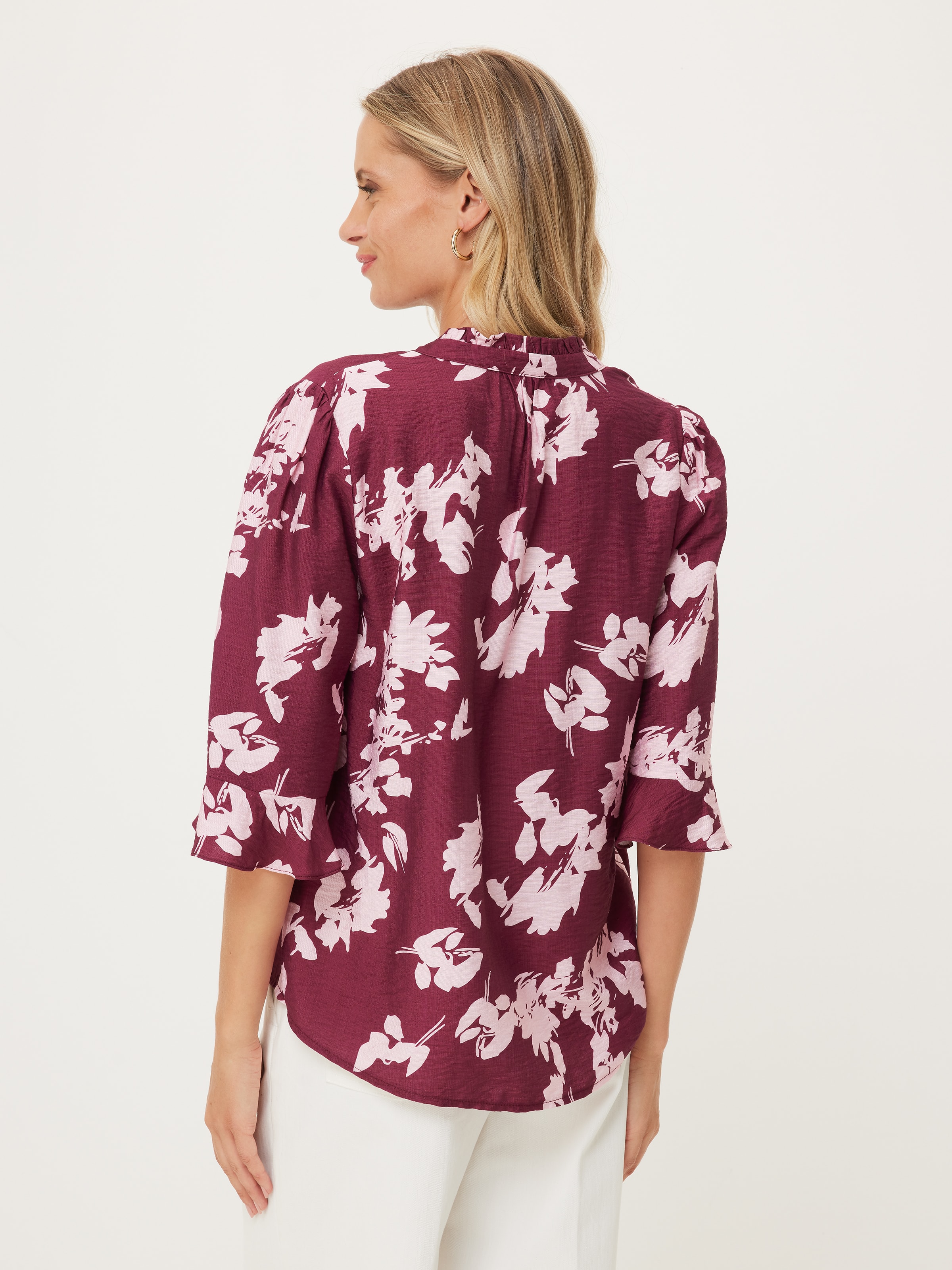 Flutter Sleeve Top