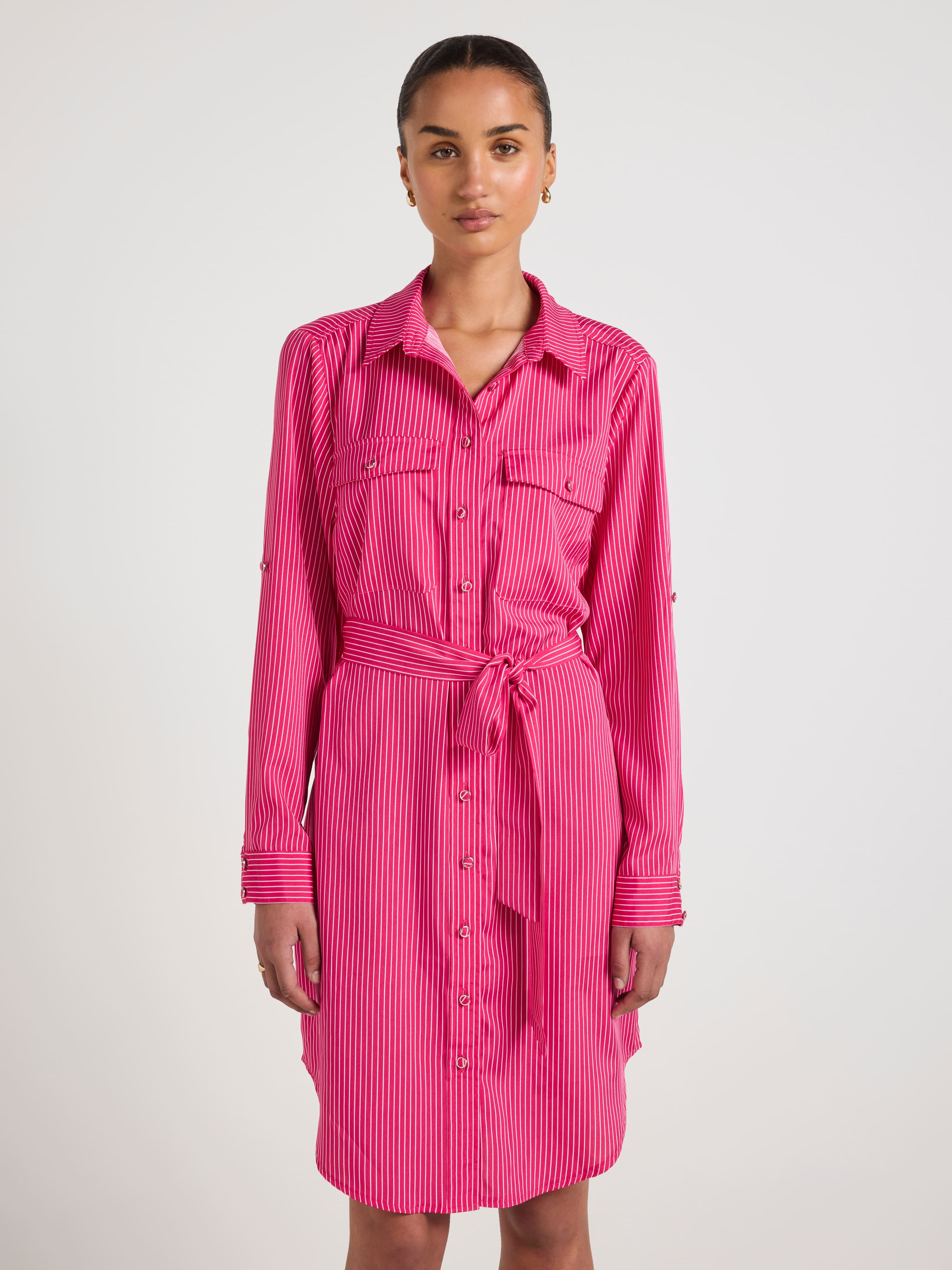 Mary Stripe Dress