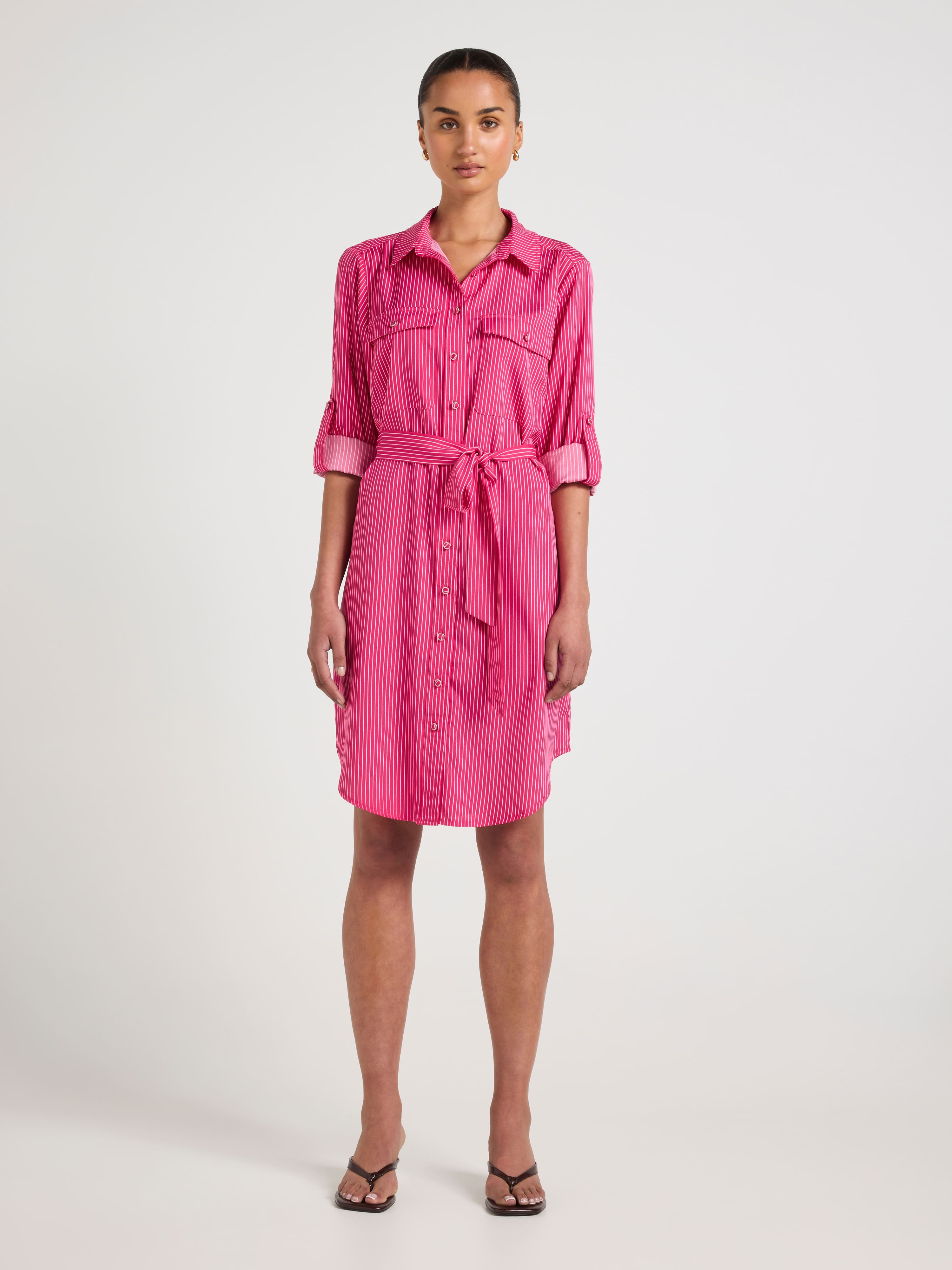 Mary Stripe Dress