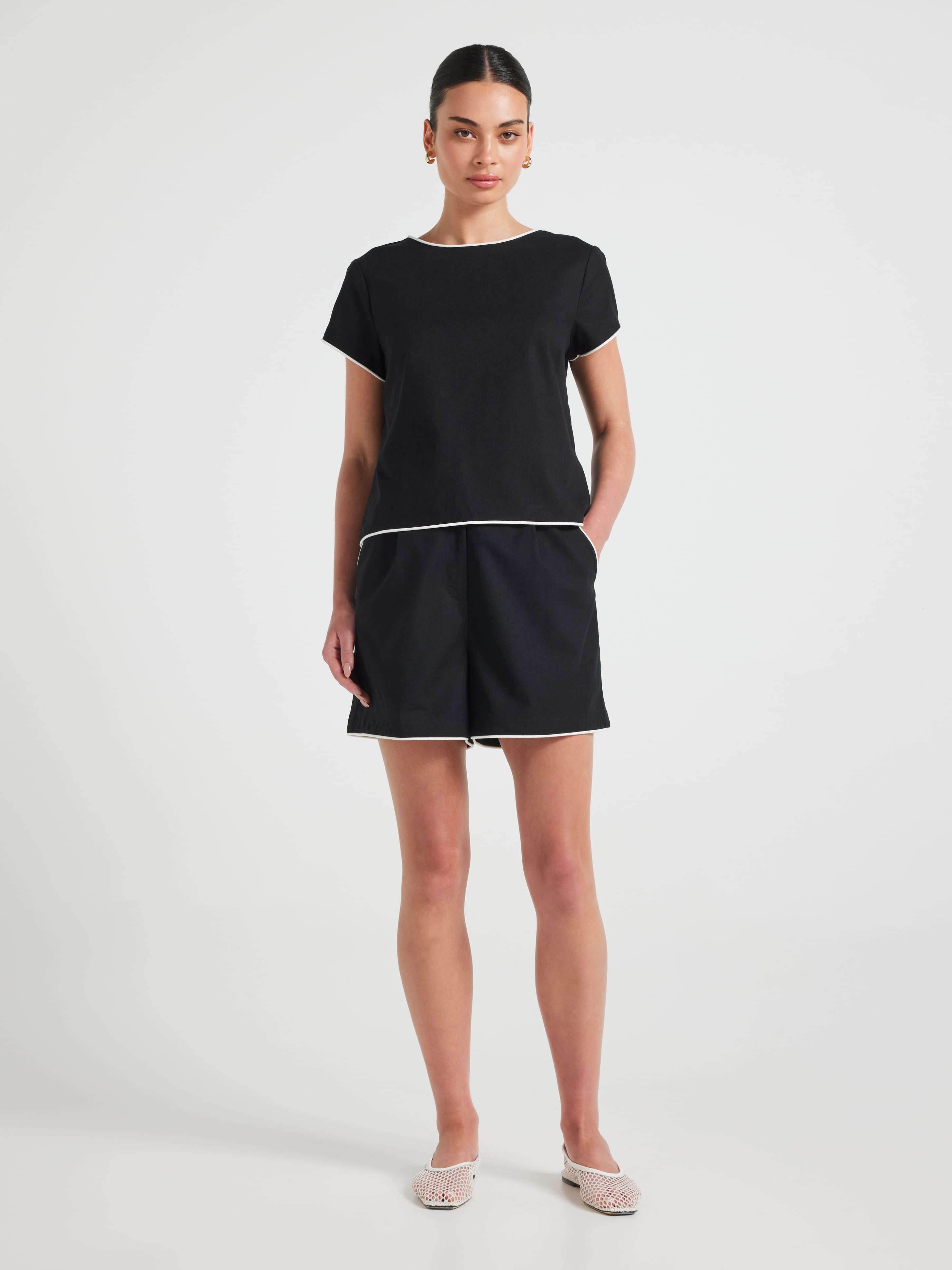 Colette Contrast Short
