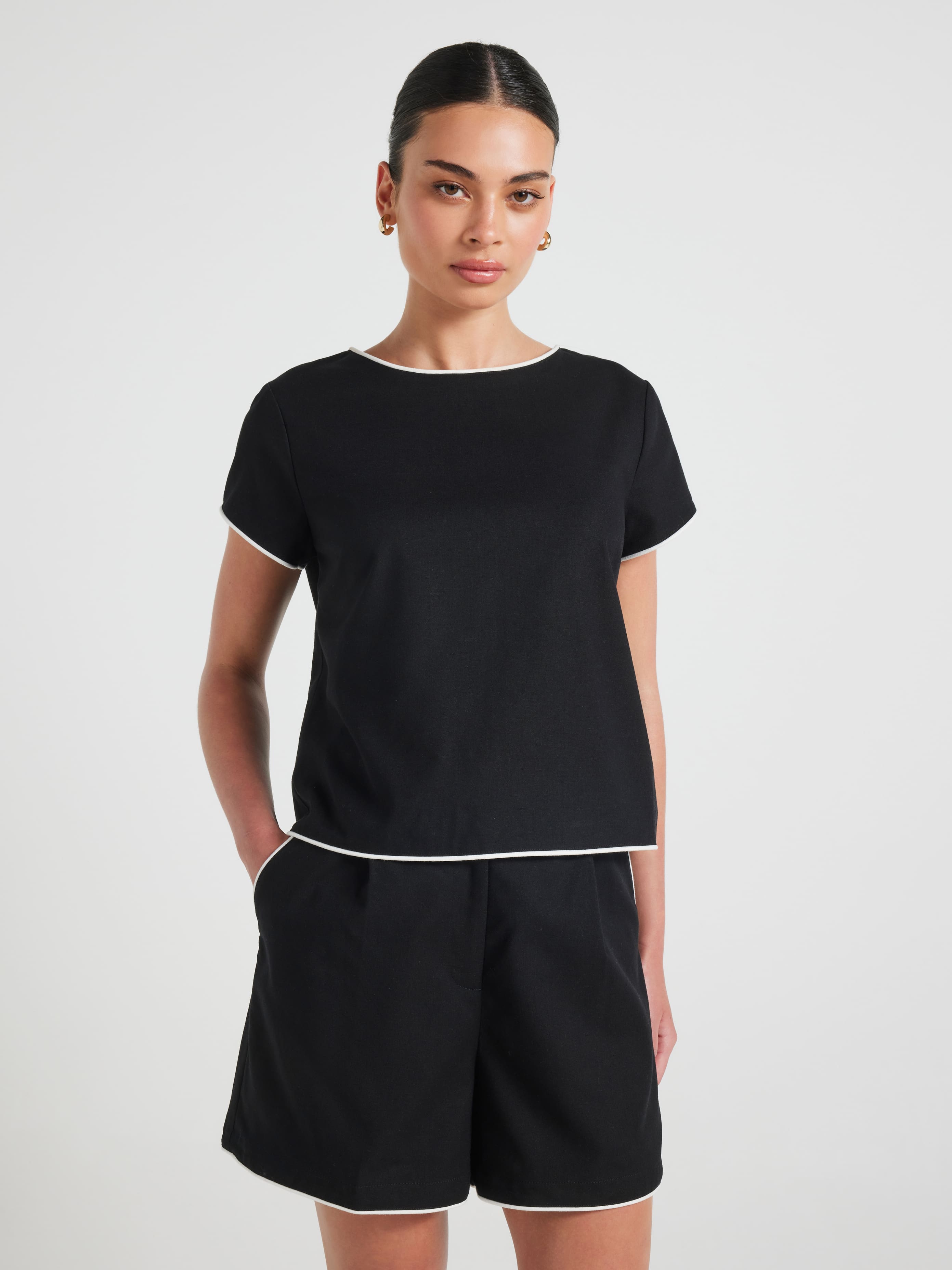 Colette Contrast Short