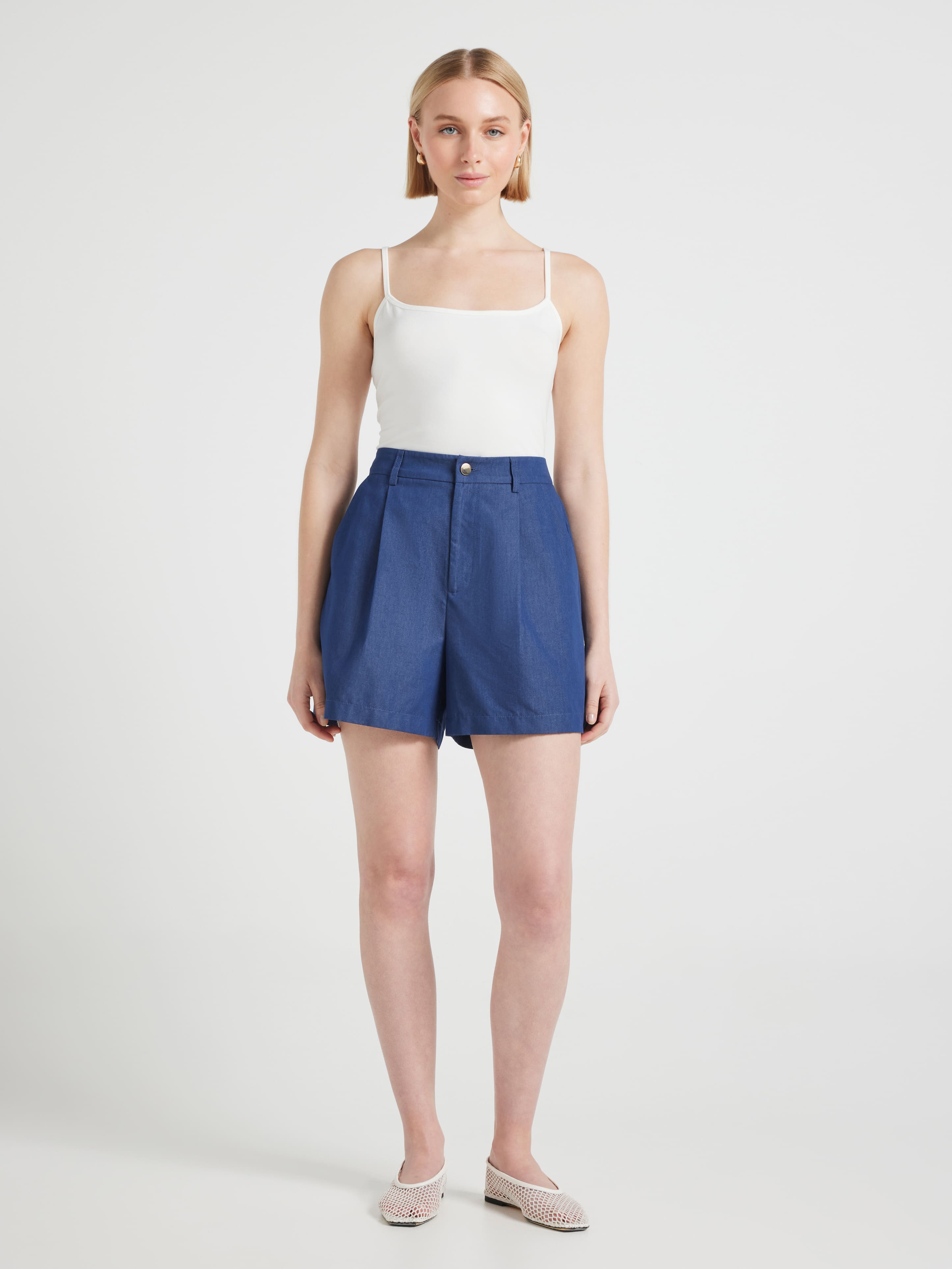 Celina Chambray Short