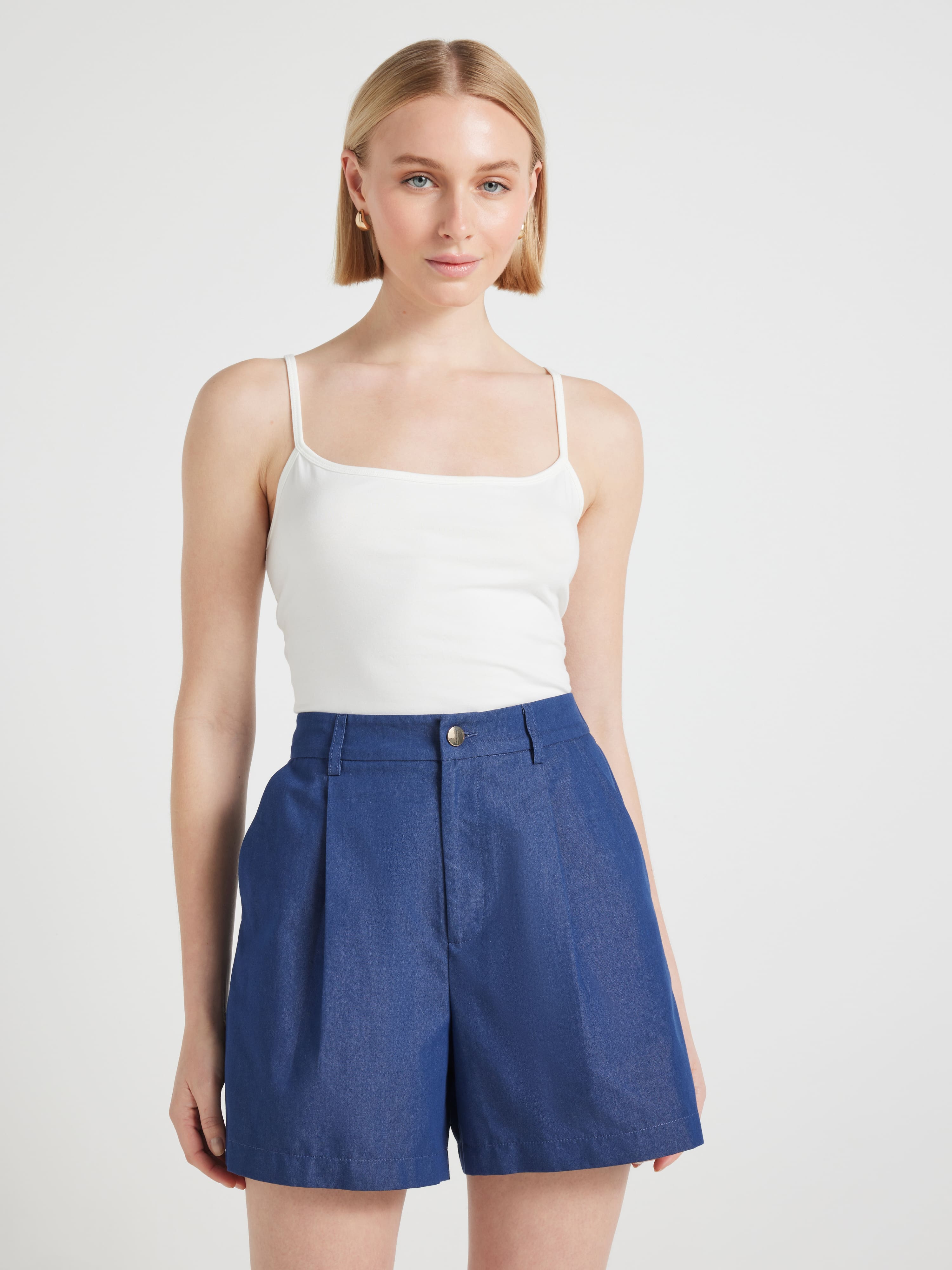 Celina Chambray Short