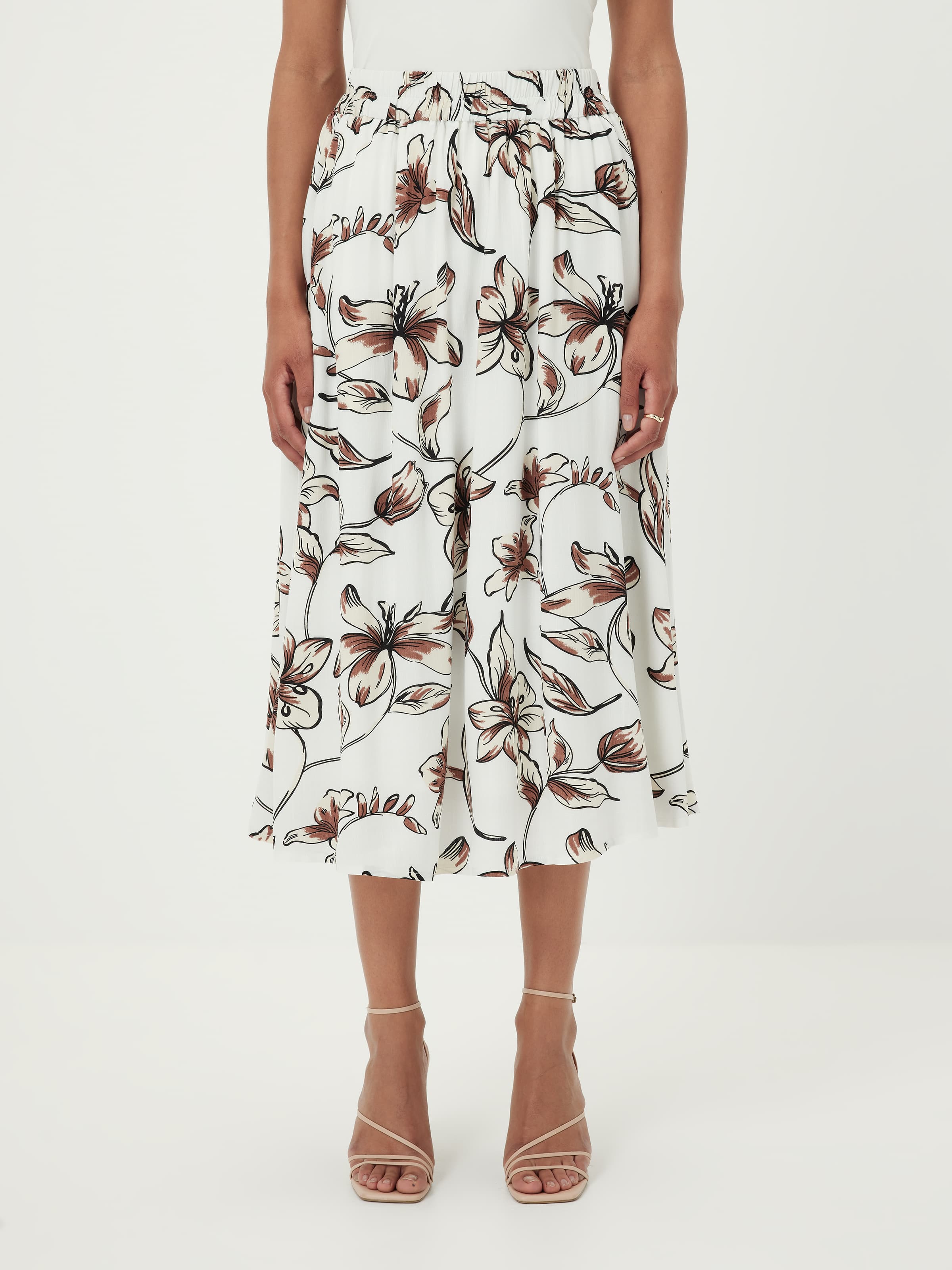 Katie Floaty Midi Skirt