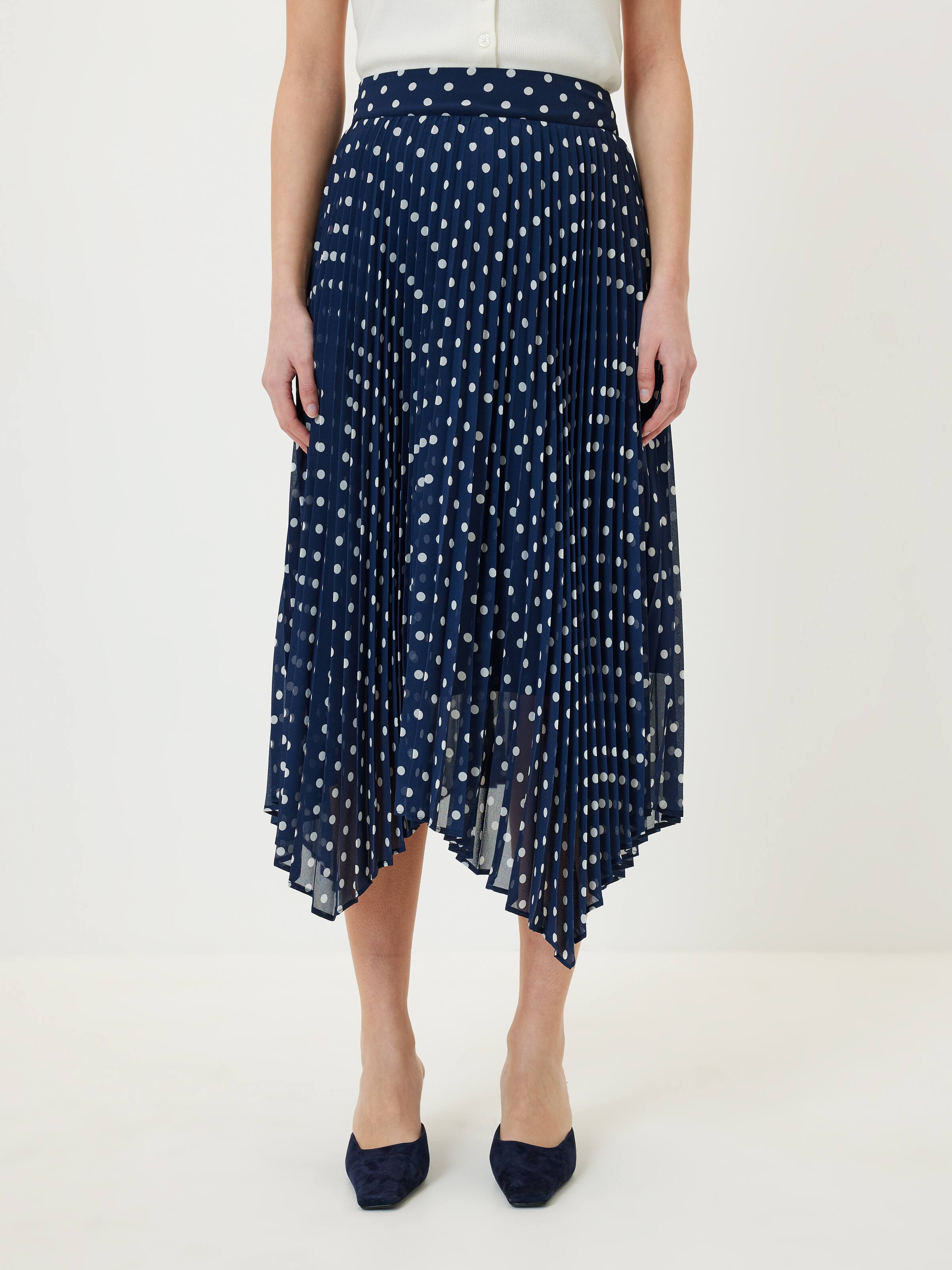 Hope Hanky Hem Pleated Skirt