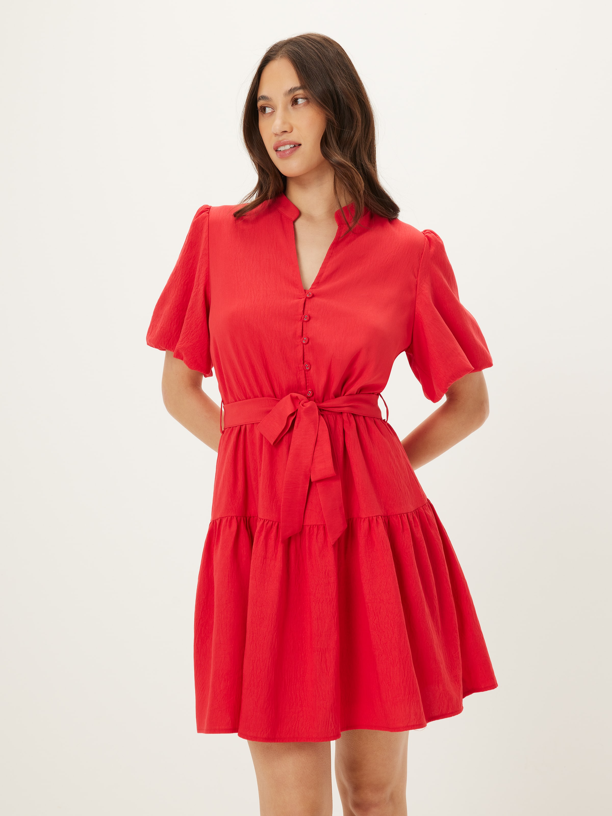 Stella Puff Sleeve Mini Dress