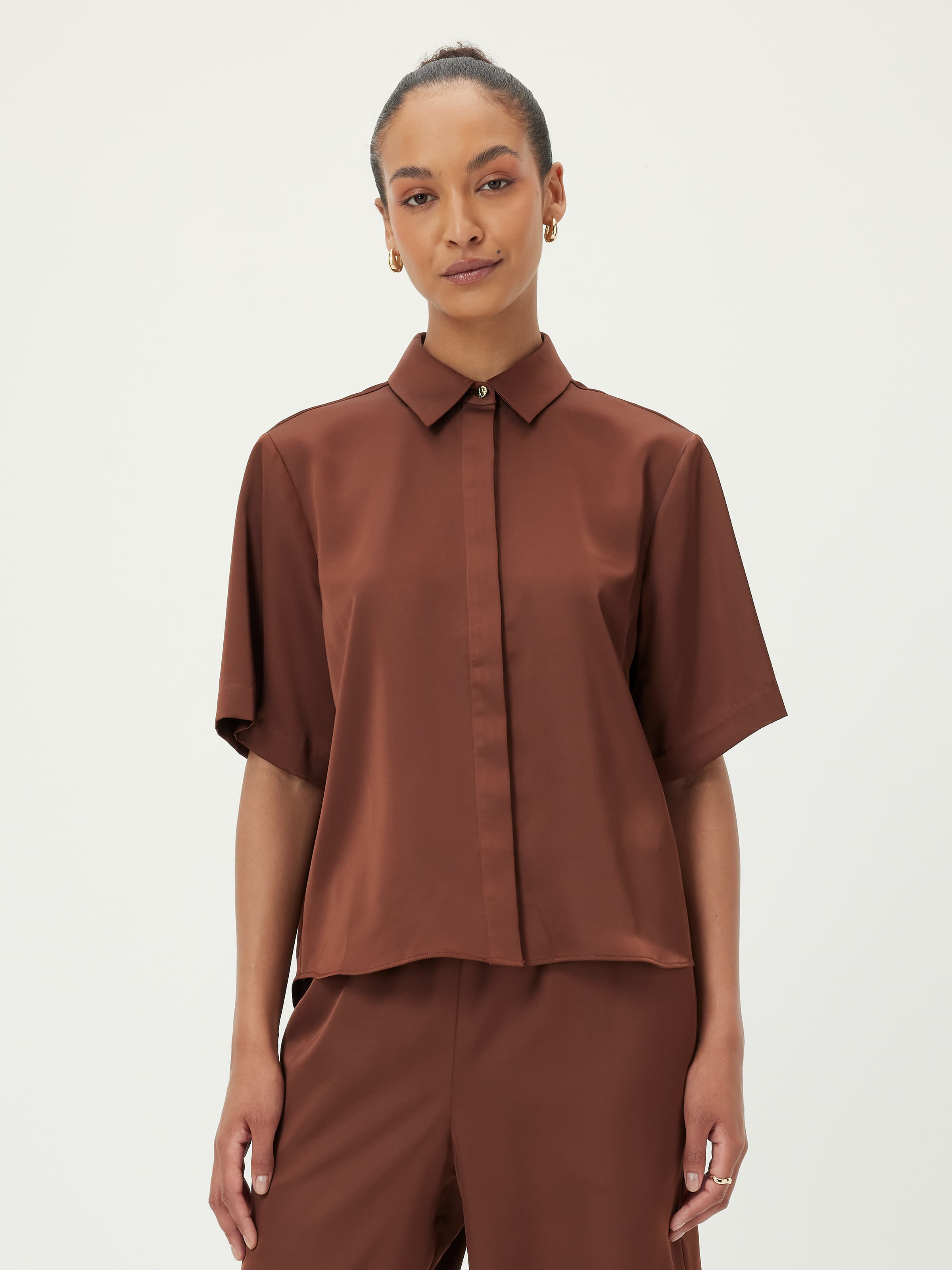 Charlie Satin Shirt
