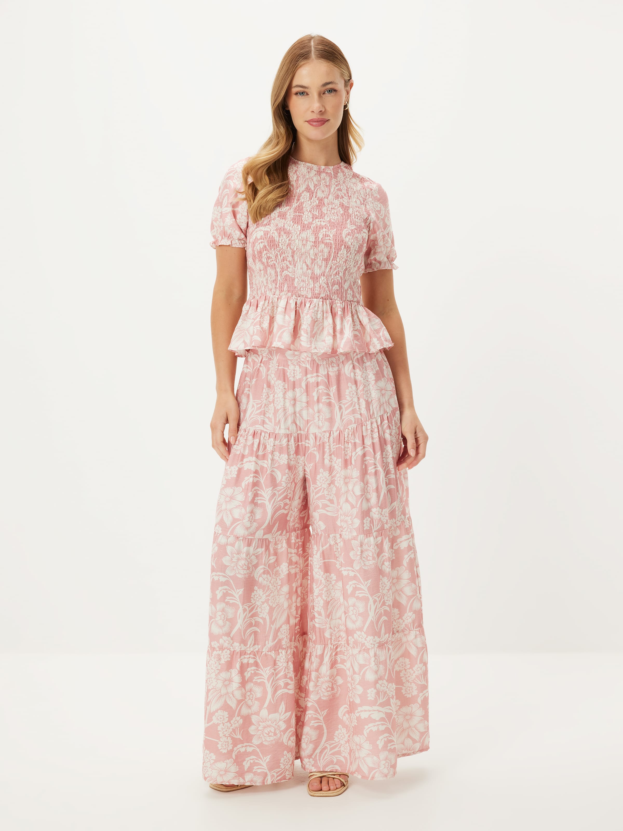 Sienna Shirred Woven Top