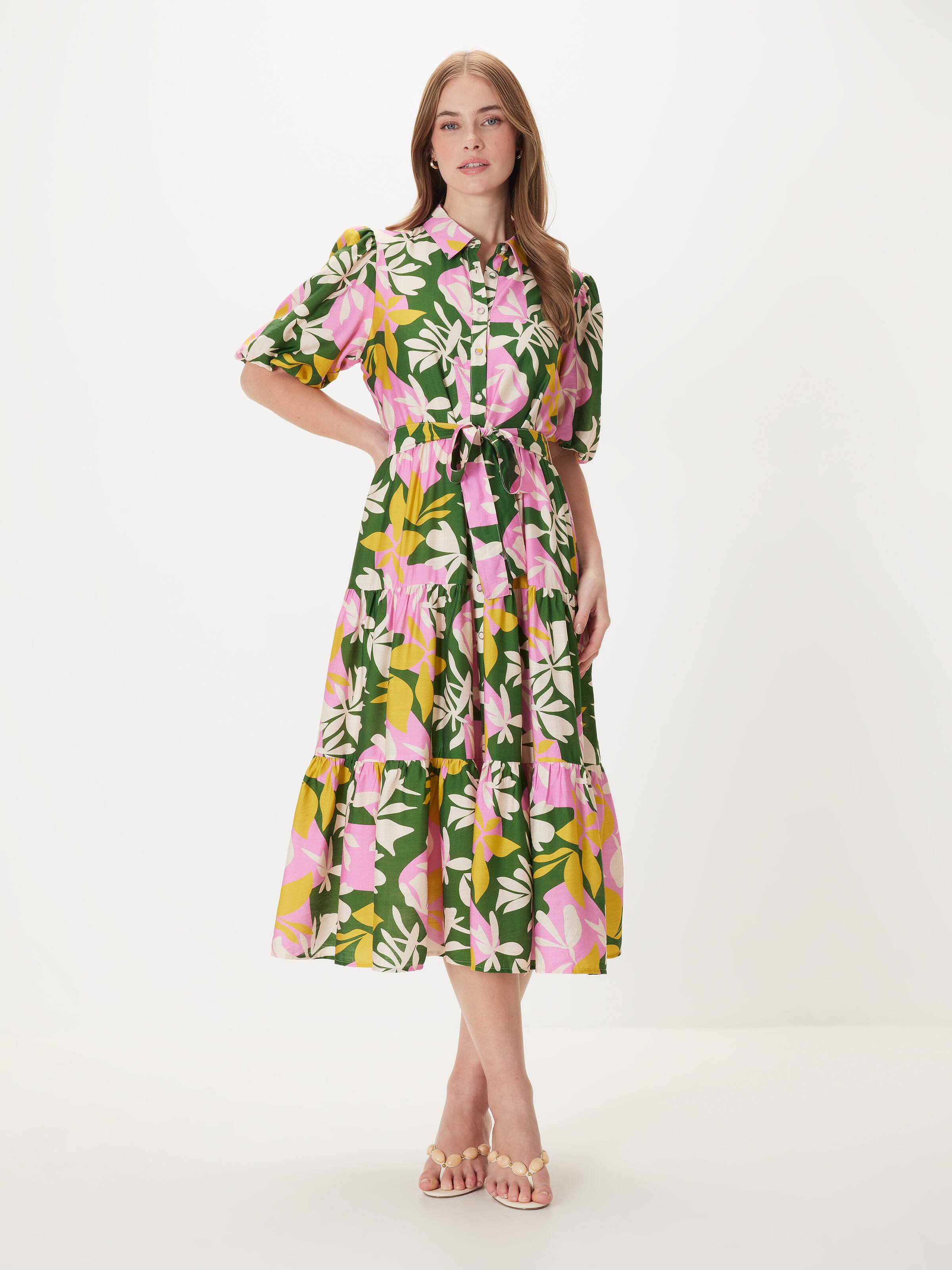 Andy Tiered Midi Dress