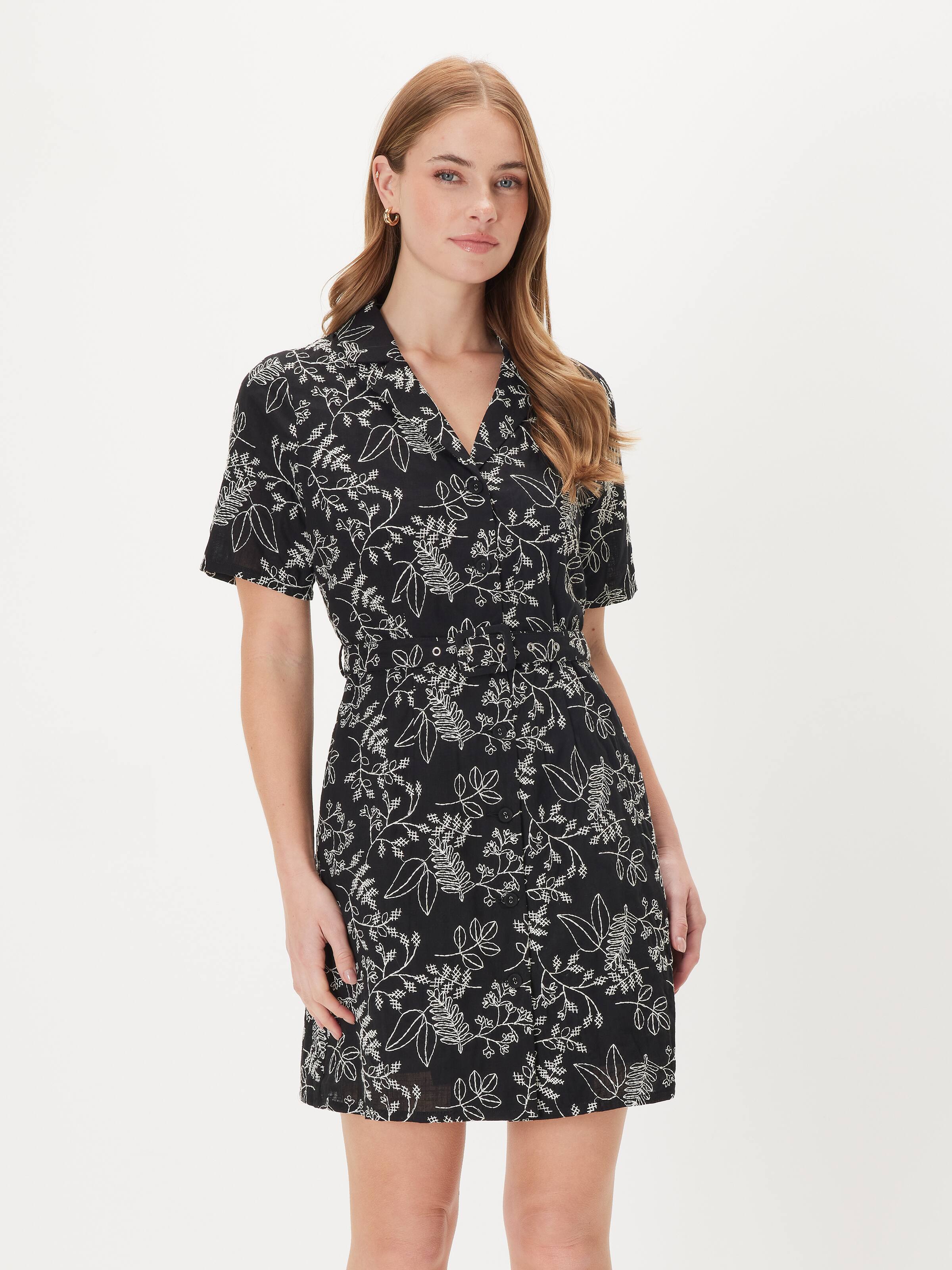 Monica Mini Shirt Dress