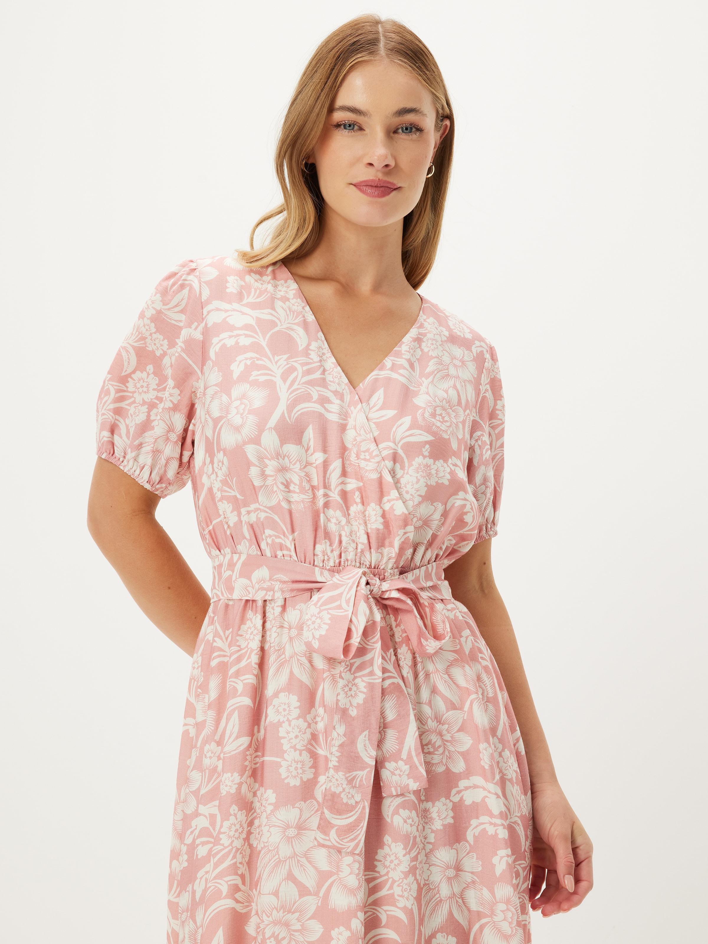 Wanda Wrap Midi Dress