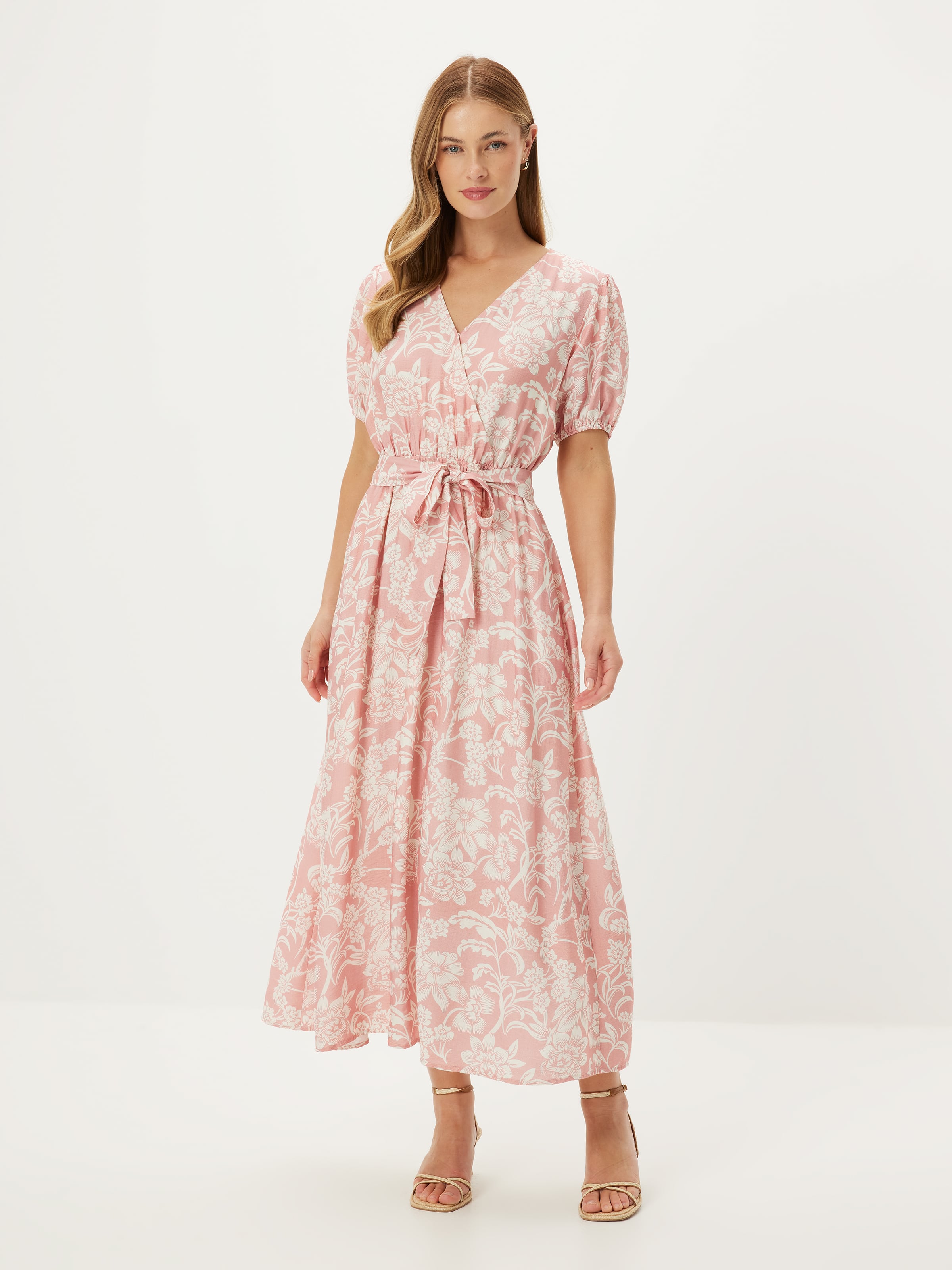 Wanda Wrap Midi Dress