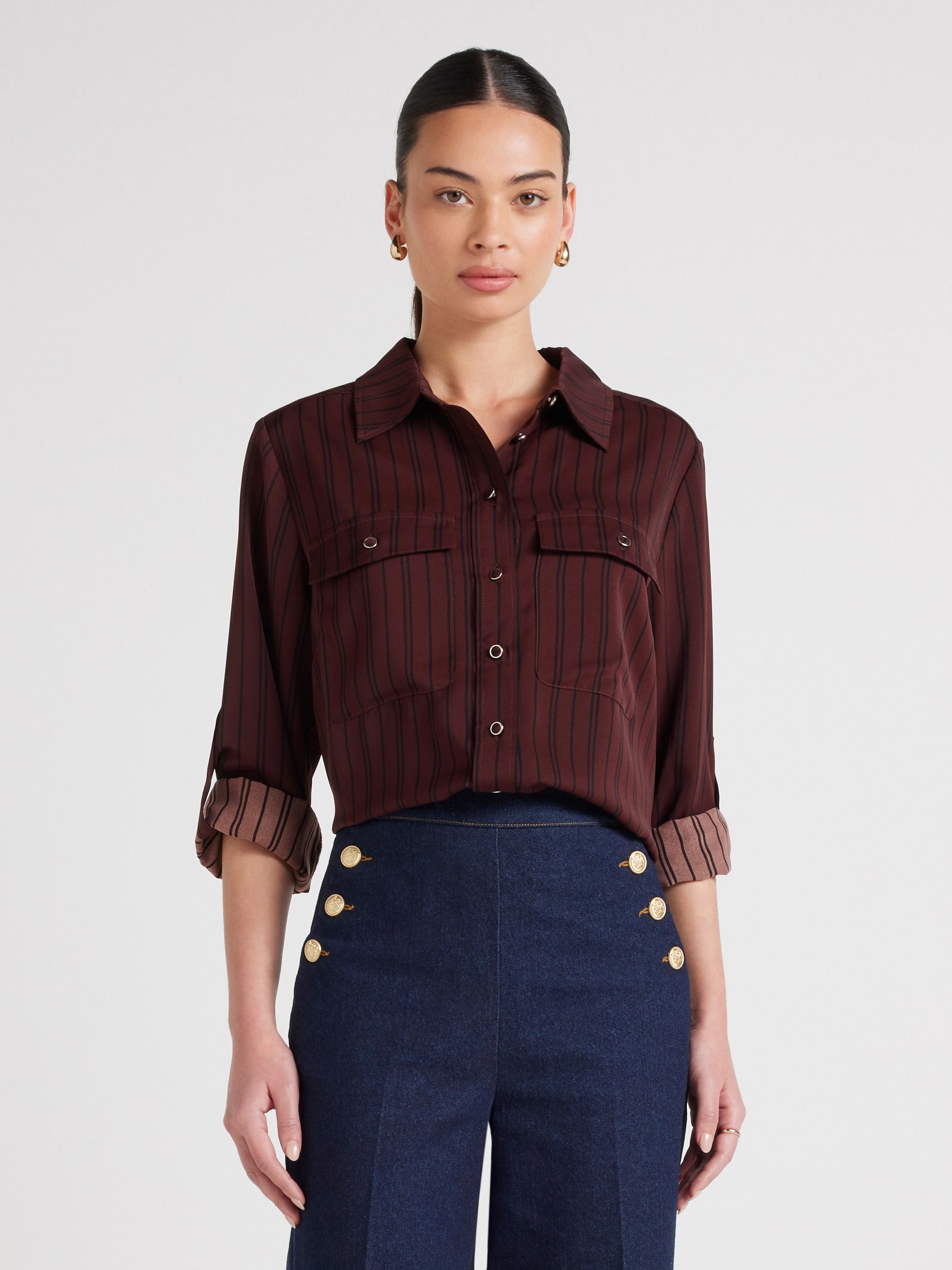 Mary Stripe Shirt
