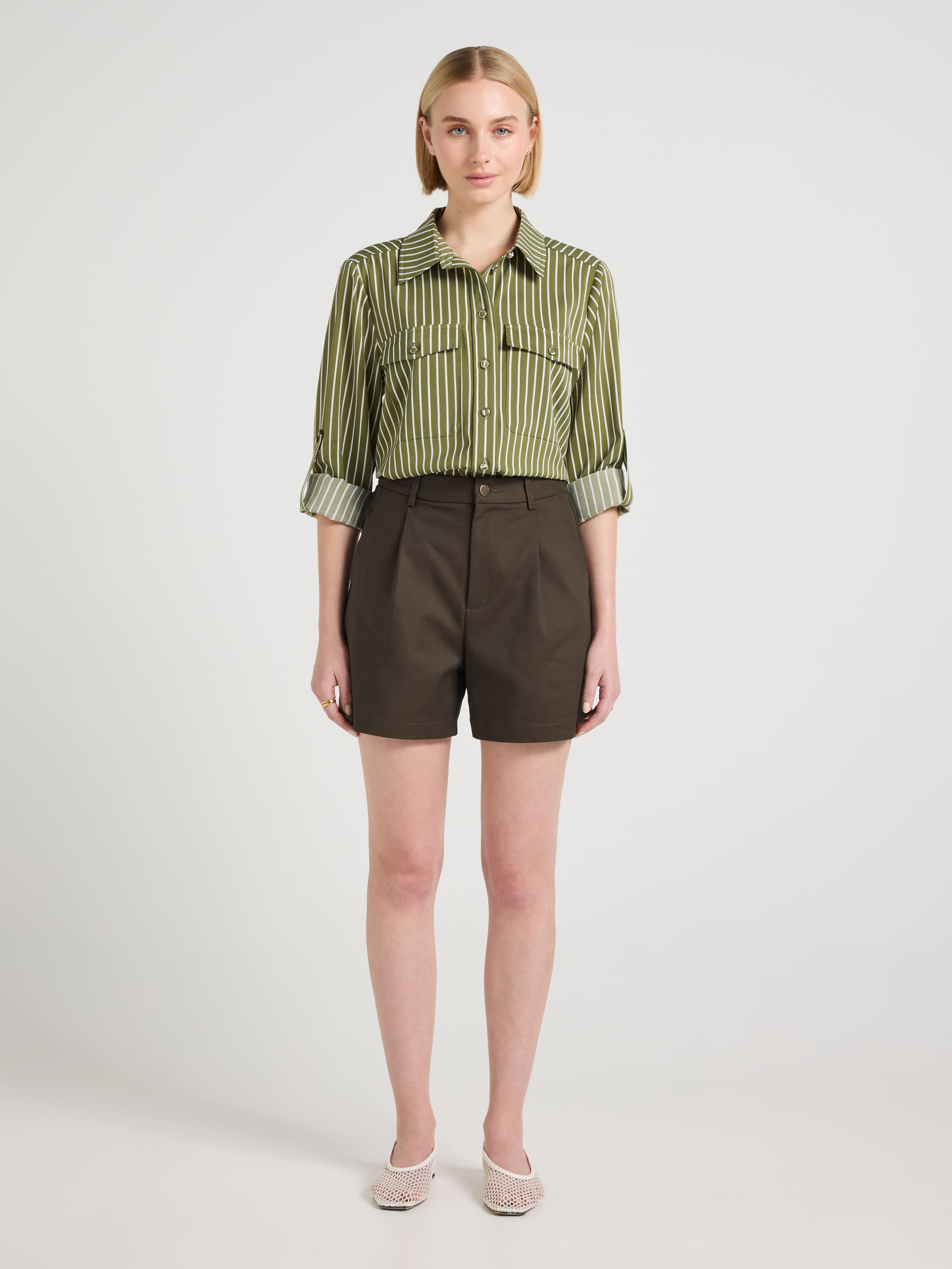Mary Stripe Shirt