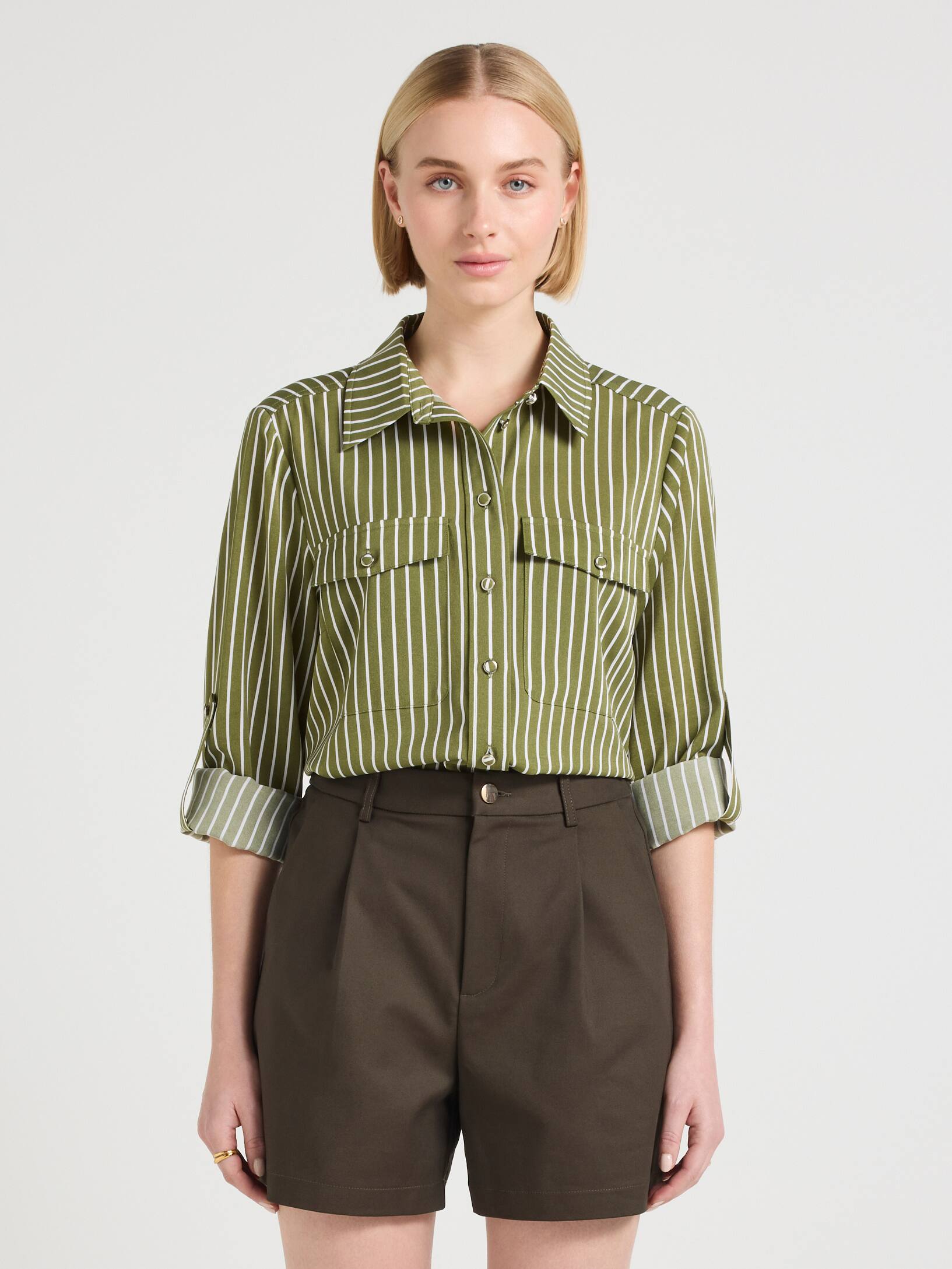 Mary Stripe Shirt
