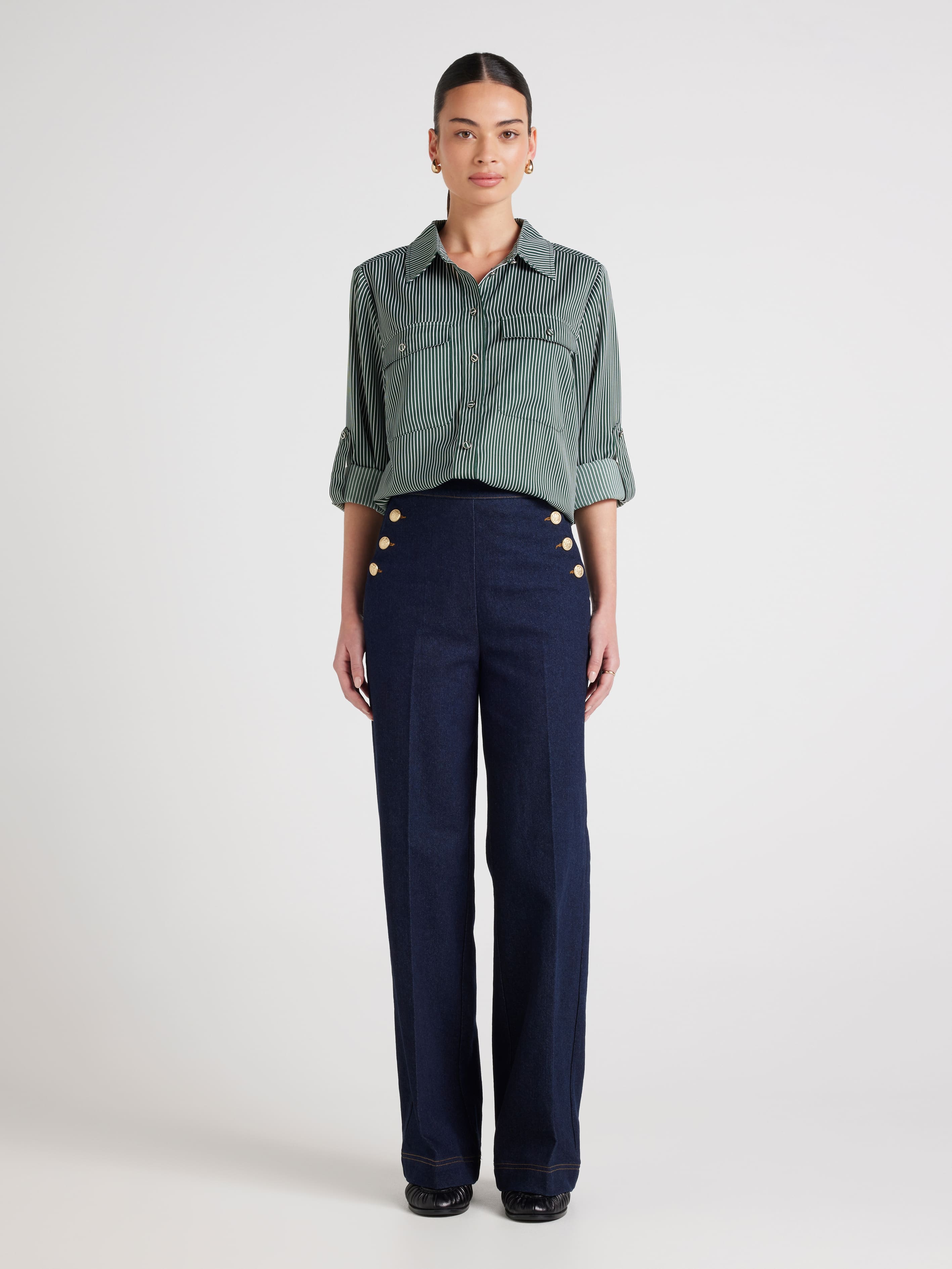 Mary Stripe Shirt