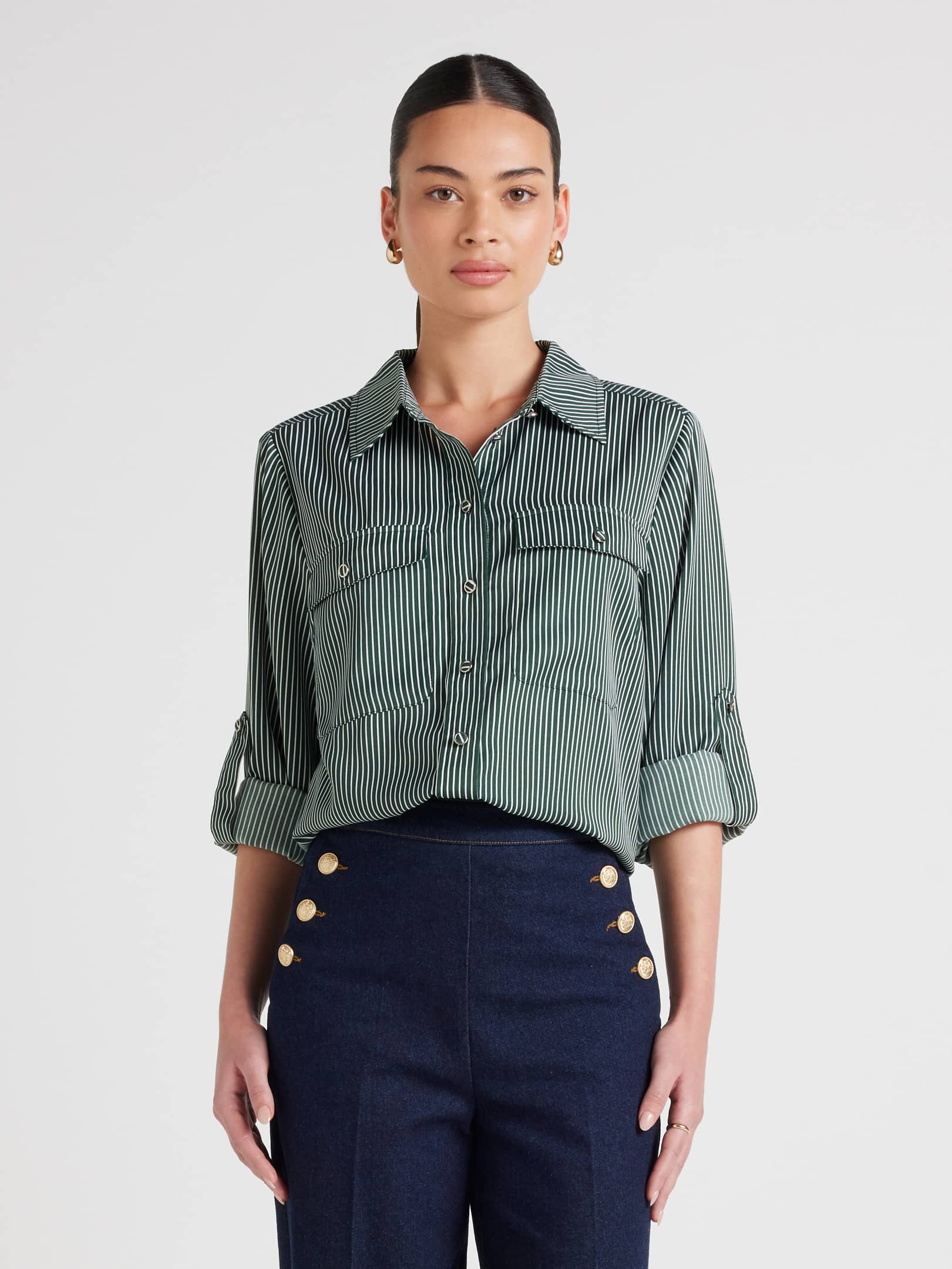 Mary Stripe Shirt