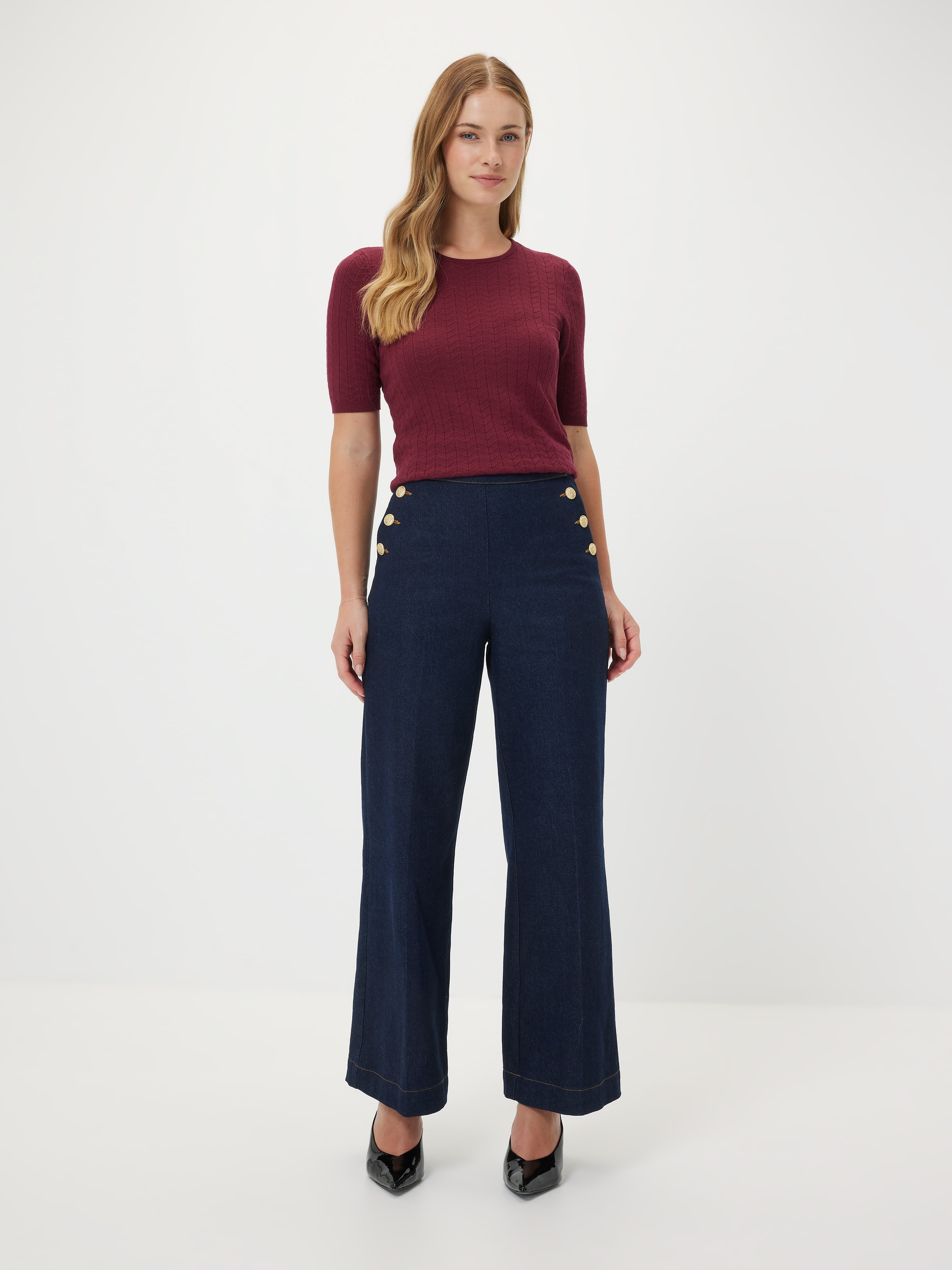 Helen Short Sleeve Knit