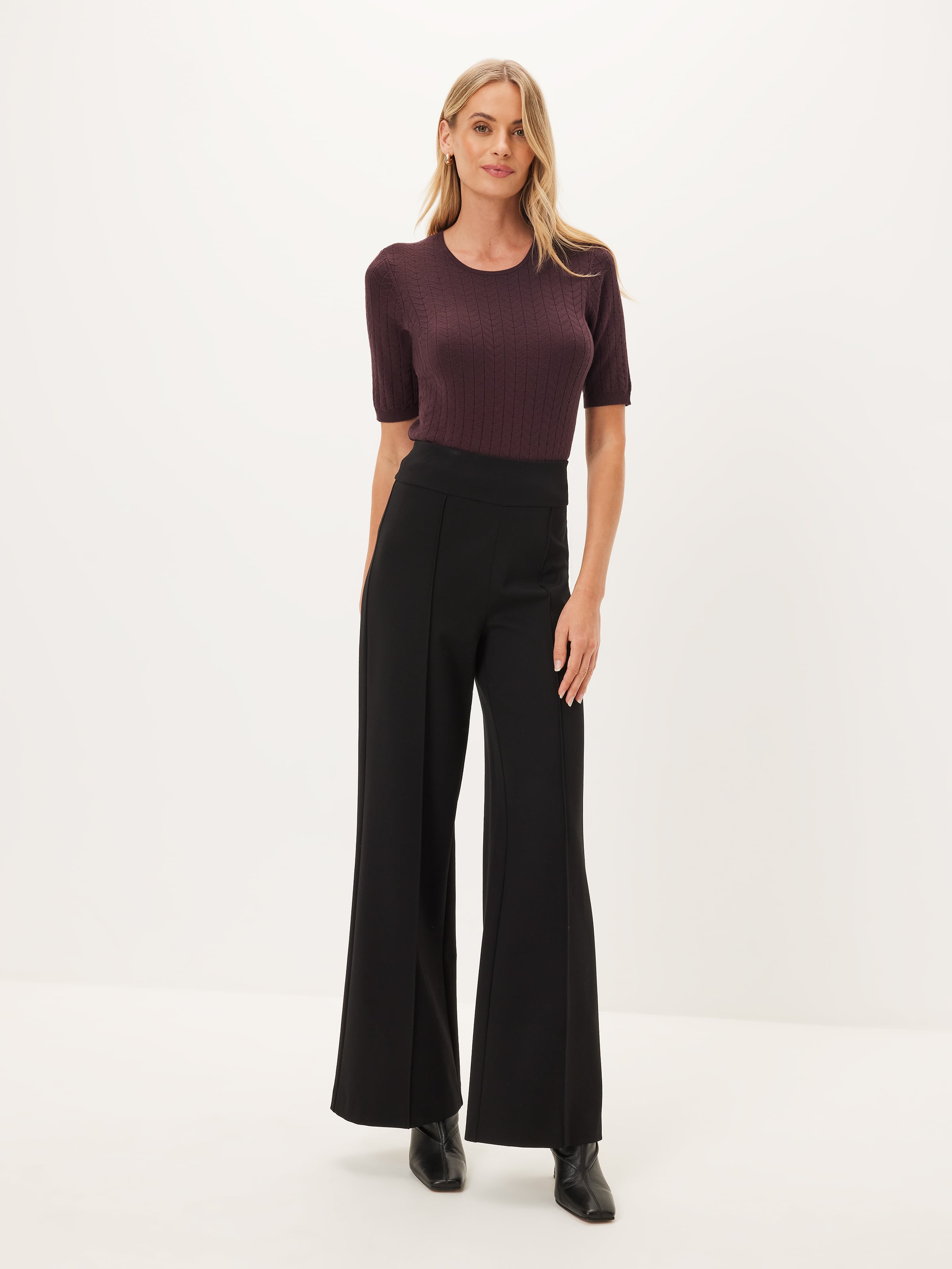 Helen Short Sleeve Knit