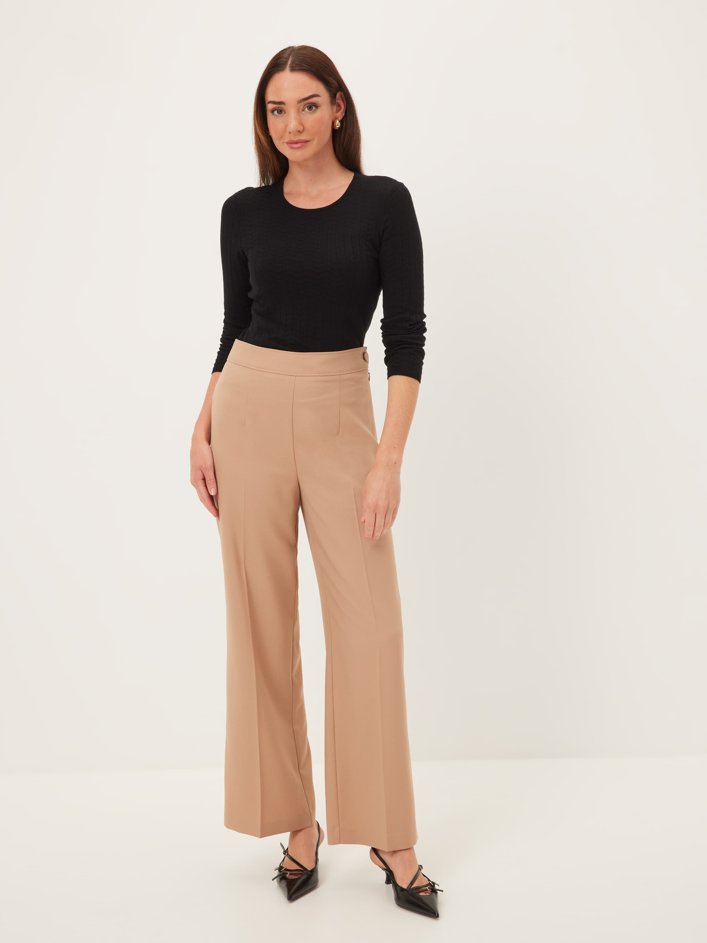 Helen Texture Long Sleeve Knit