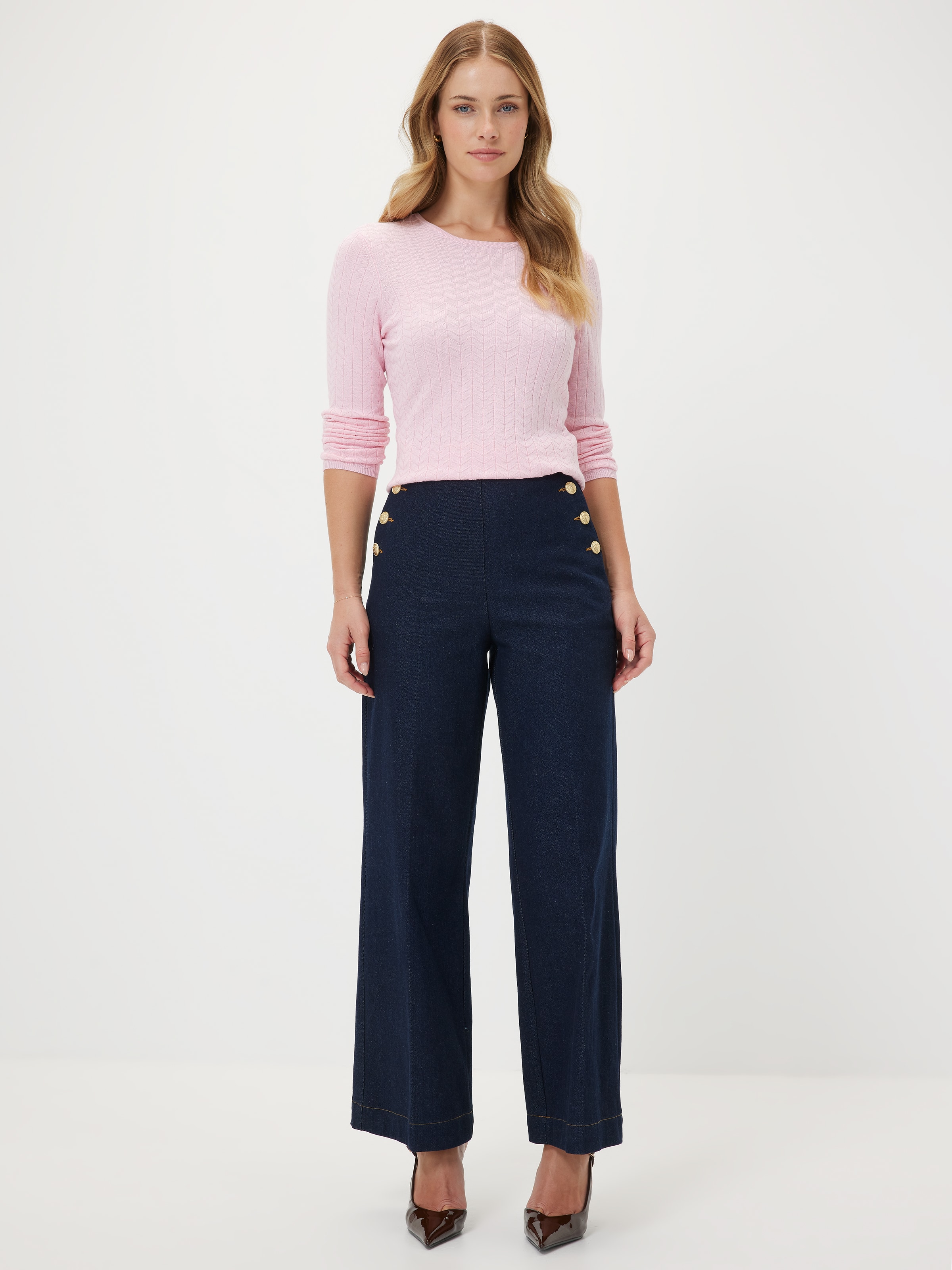 Helen Texture Long Sleeve Knit