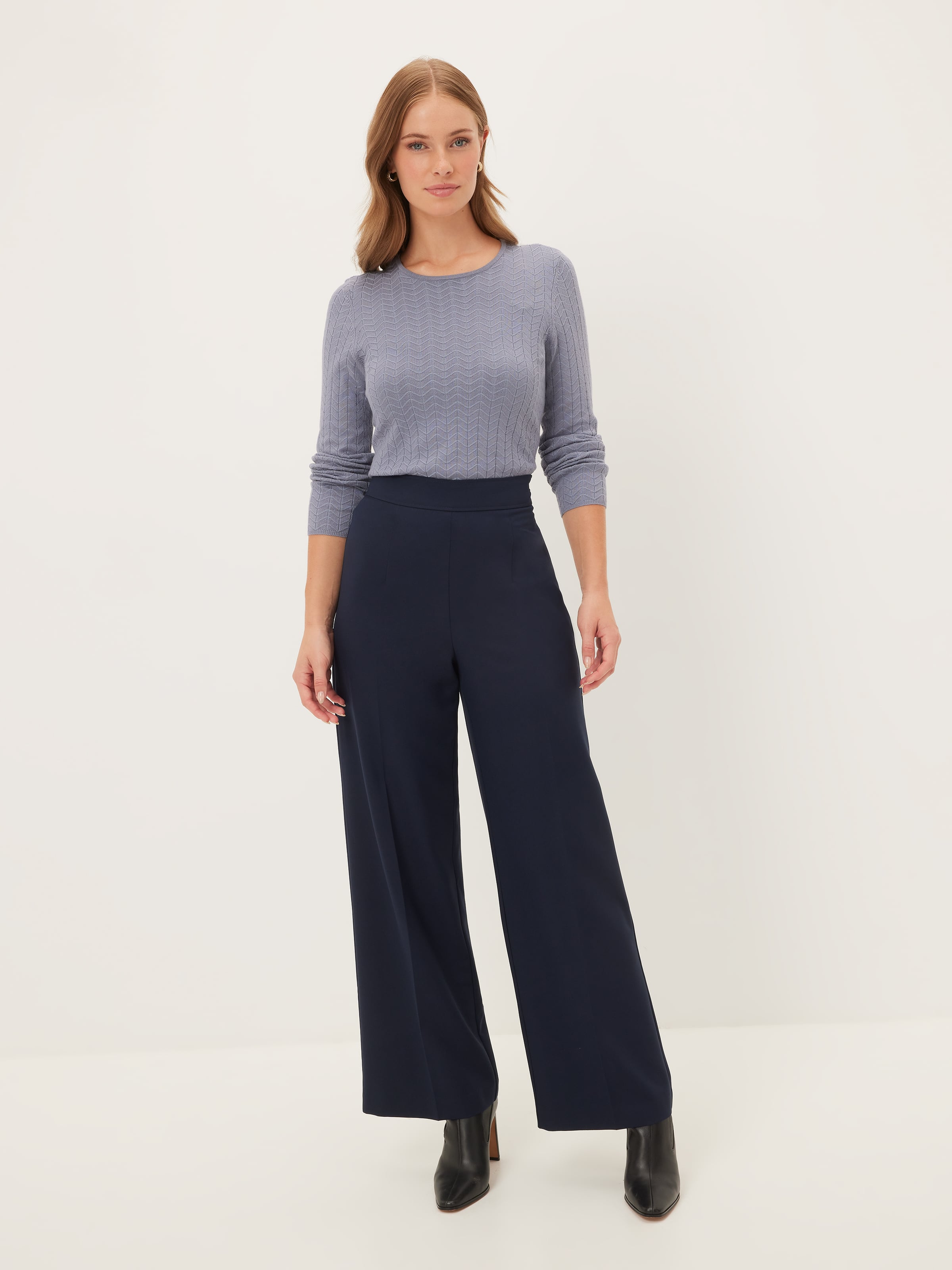 Helen Texture Long Sleeve Knit