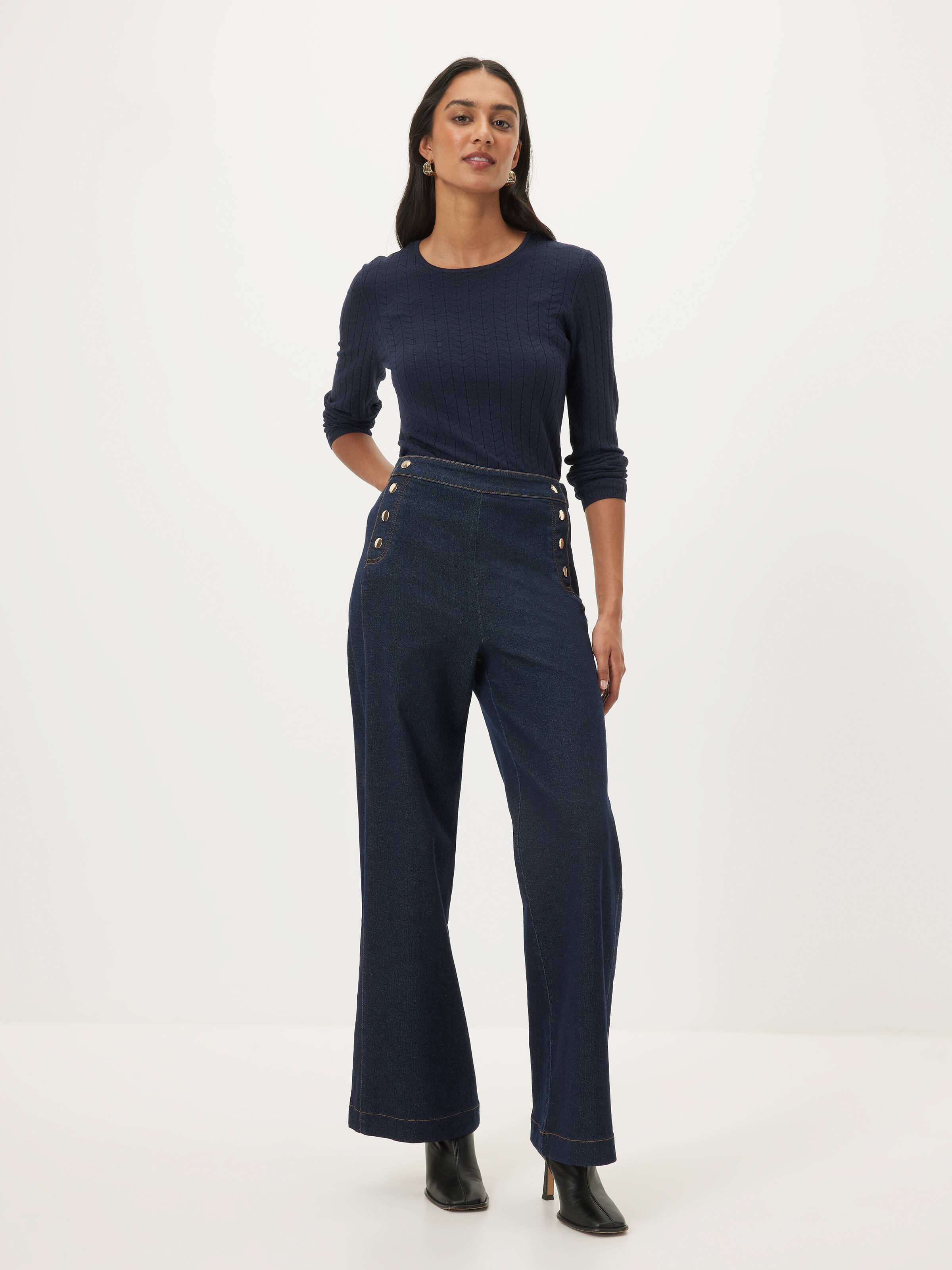 Helen Texture Long Sleeve Knit