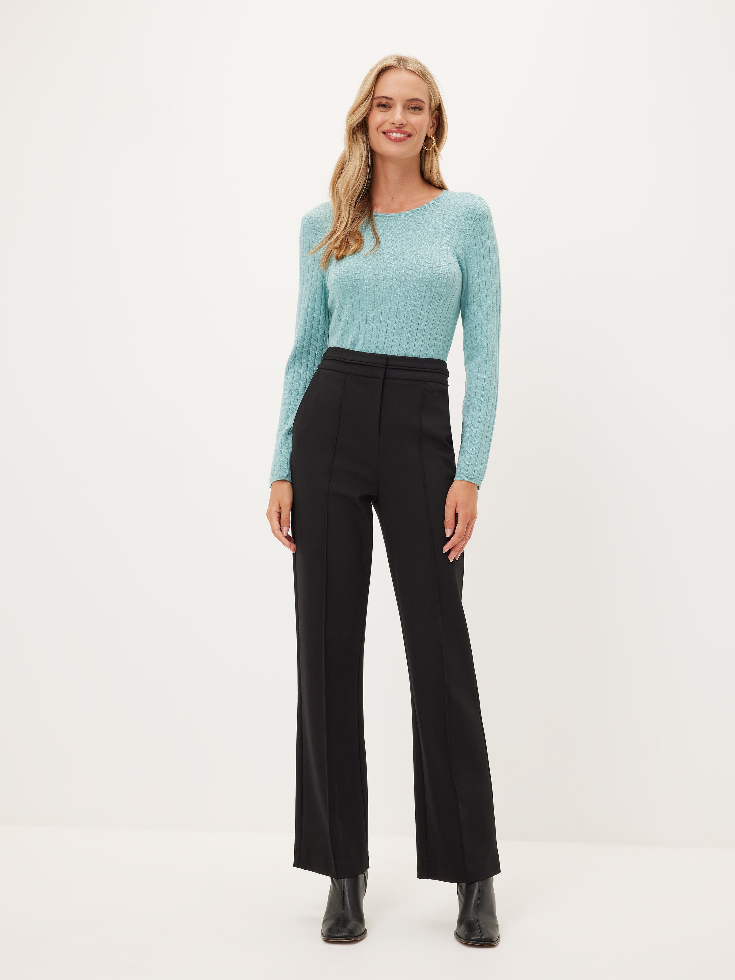 Helen Texture Long Sleeve Knit