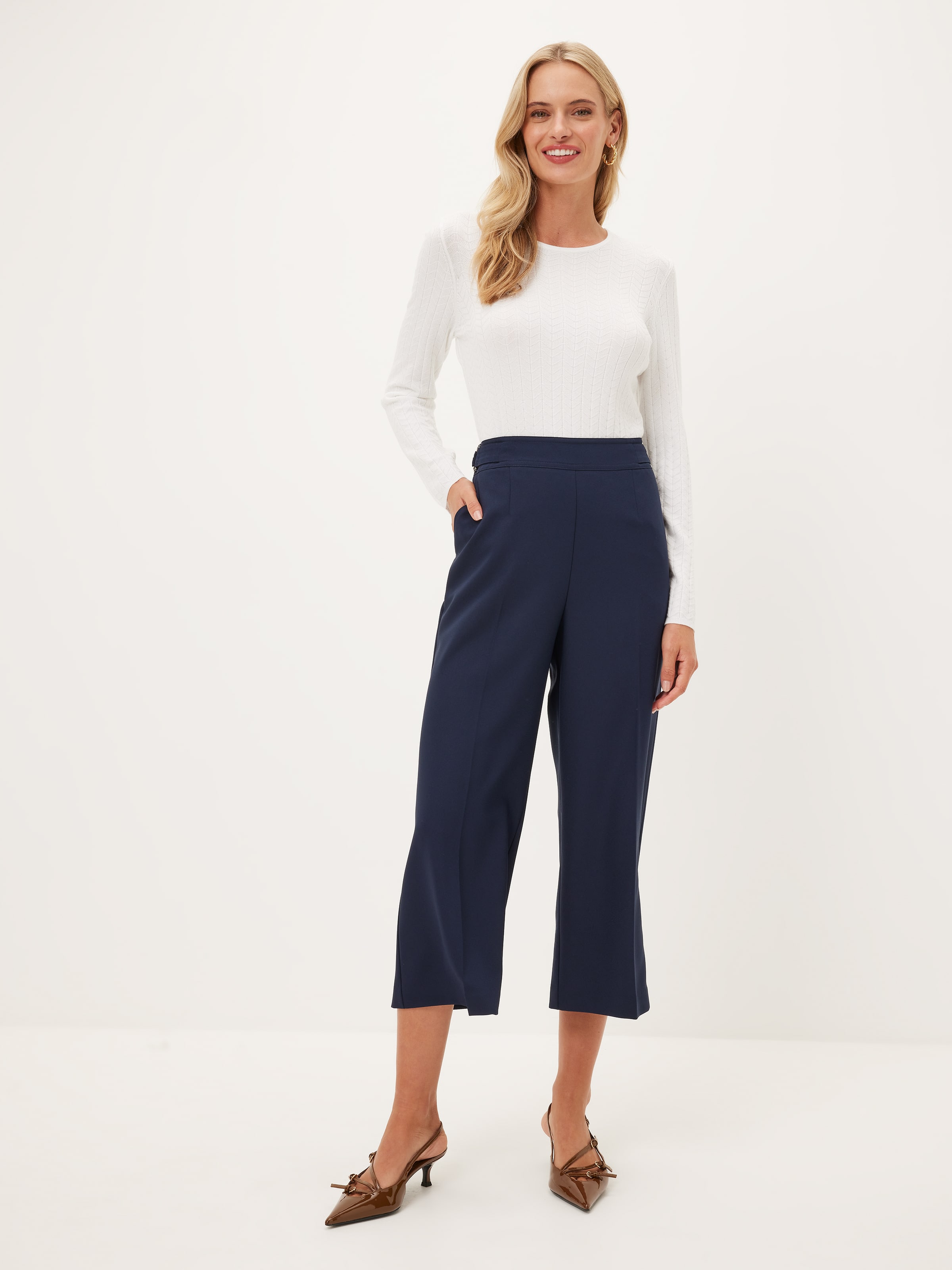 Helen Texture Long Sleeve Knit