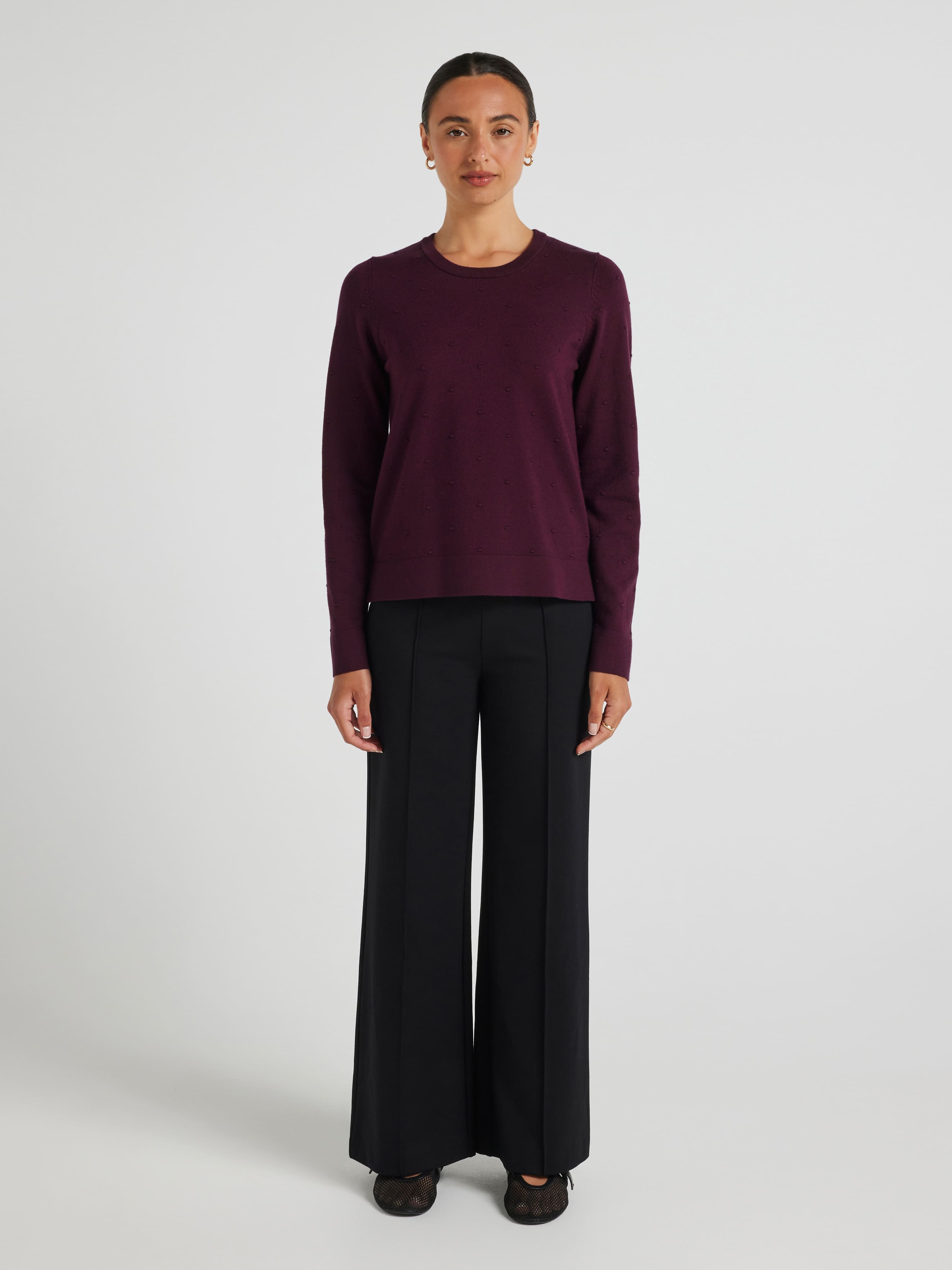 Heidi Bobble Long Sleeve Knit